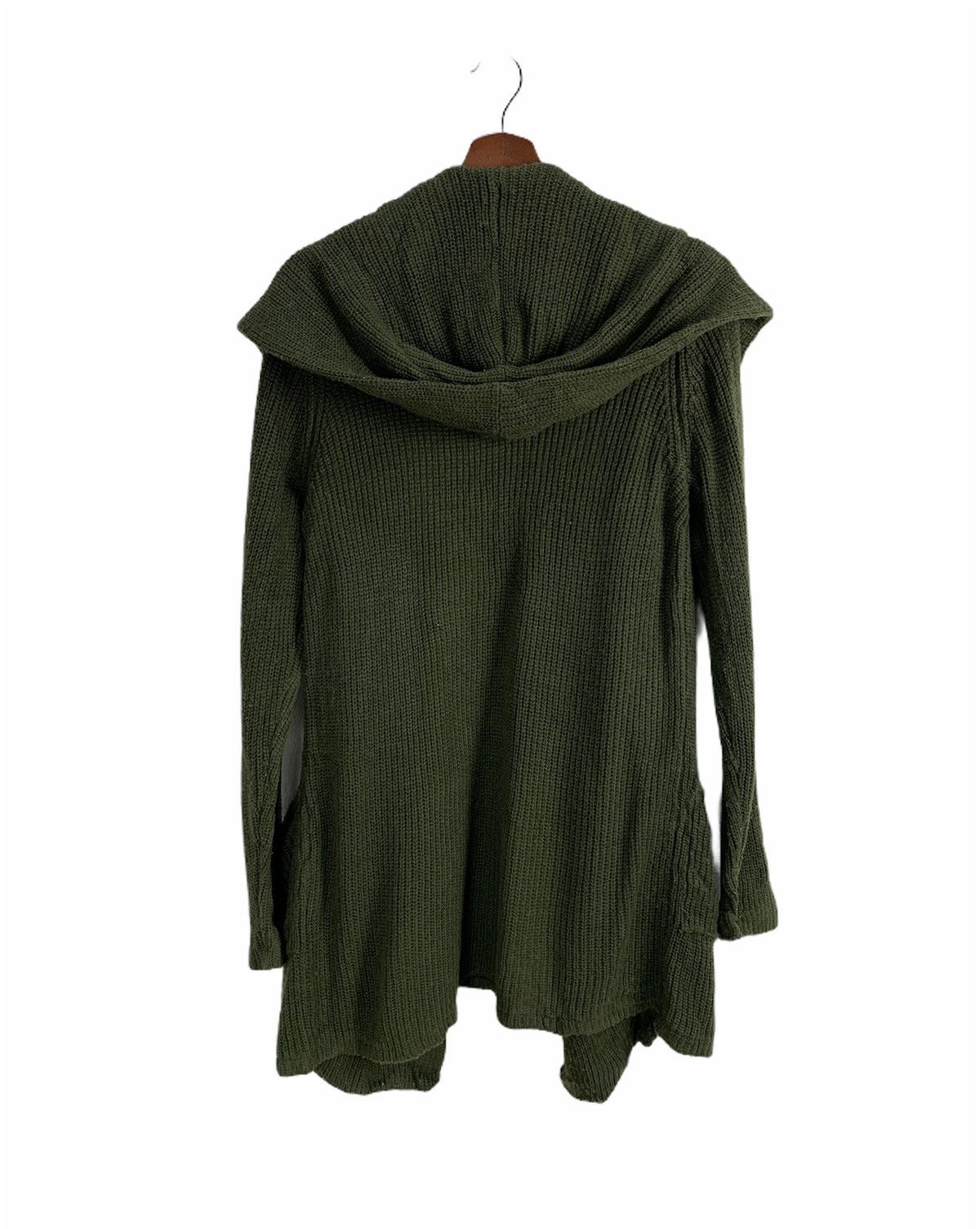 Japanese Brand RPS Military Crochet Knitwear Long Cardigan Hoodie Sweater Size L / US 10 / IT 46 - 2 Thumbnail
