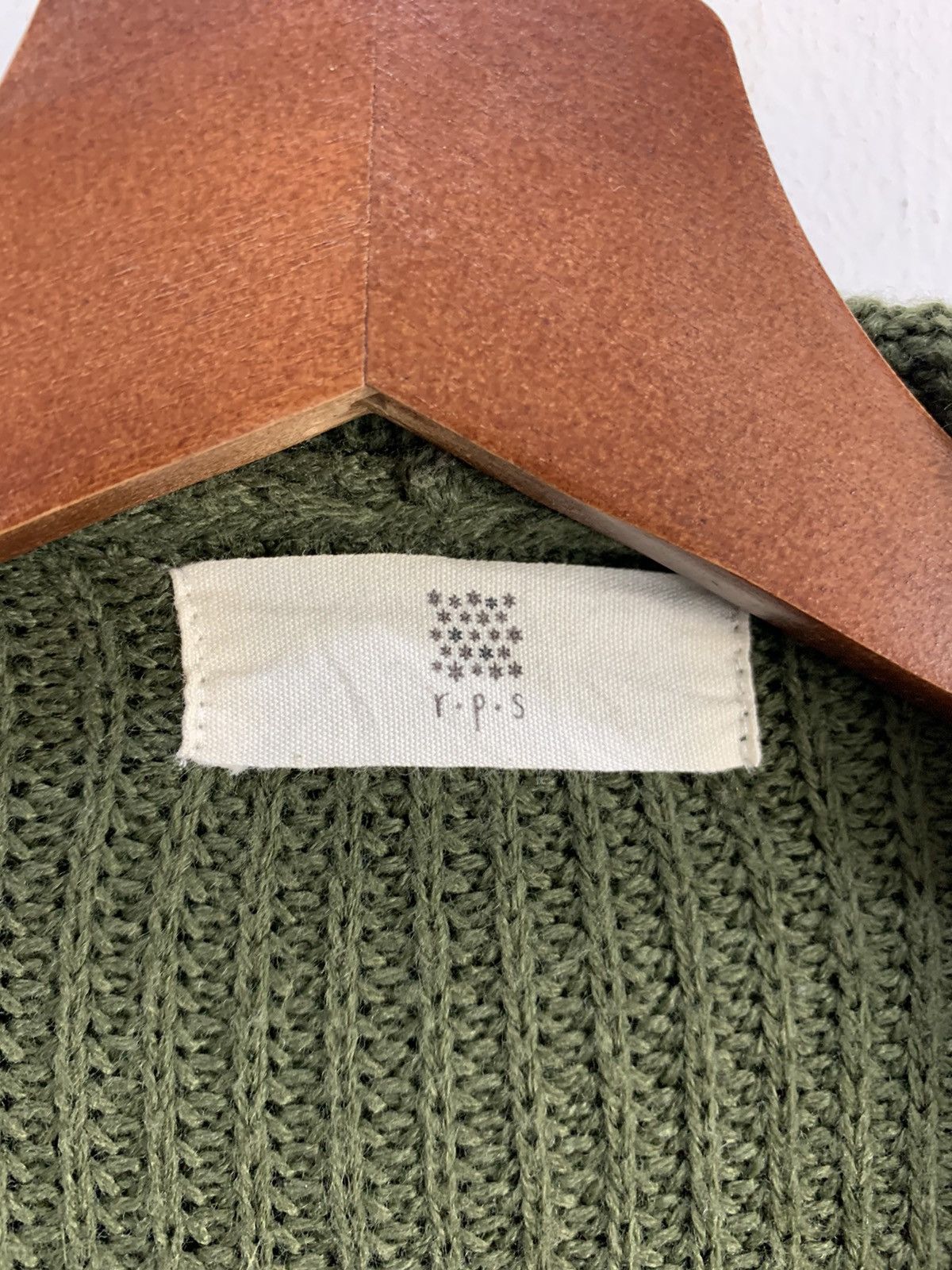 Japanese Brand RPS Military Crochet Knitwear Long Cardigan Hoodie Sweater Size L / US 10 / IT 46 - 17 Thumbnail