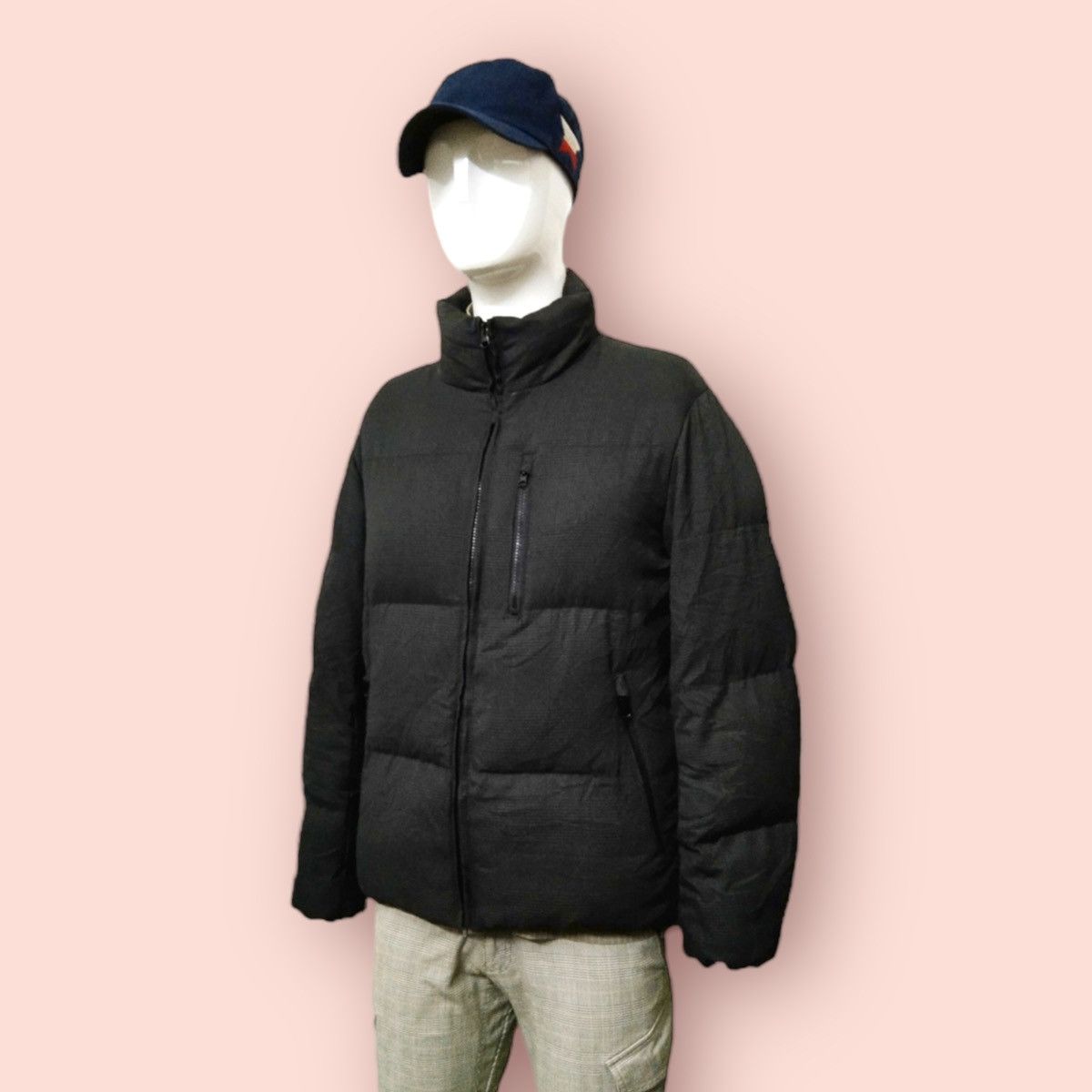 GU × Global Work × Japanese Brand GU PLAID PADDED PUFFER JACKET Size US L / EU 52-54 / 3 - 4 Thumbnail