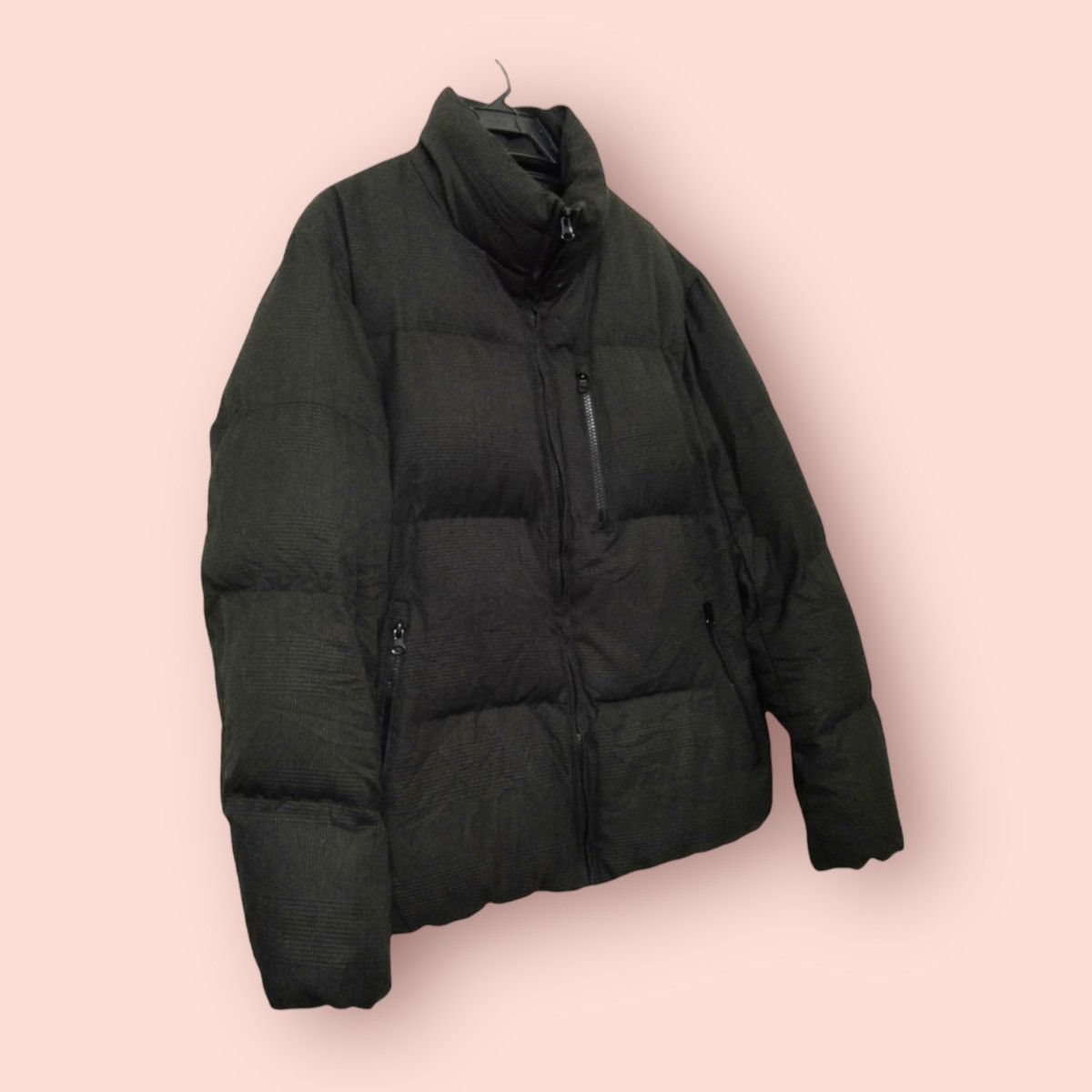 GU × Global Work × Japanese Brand GU PLAID PADDED PUFFER JACKET Size US L / EU 52-54 / 3 - 8 Thumbnail