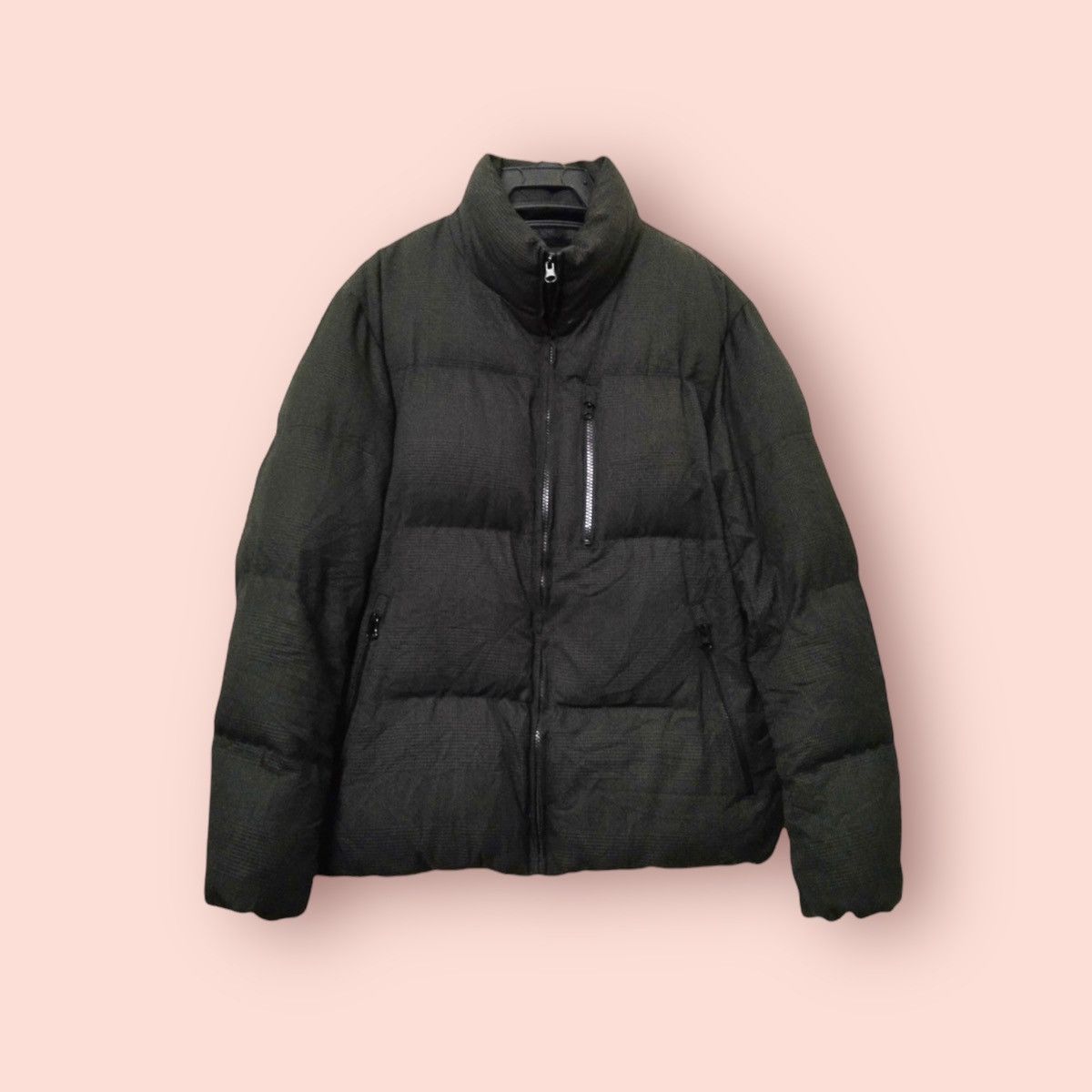 GU × Global Work × Japanese Brand GU PLAID PADDED PUFFER JACKET Size US L / EU 52-54 / 3 - 15 Thumbnail