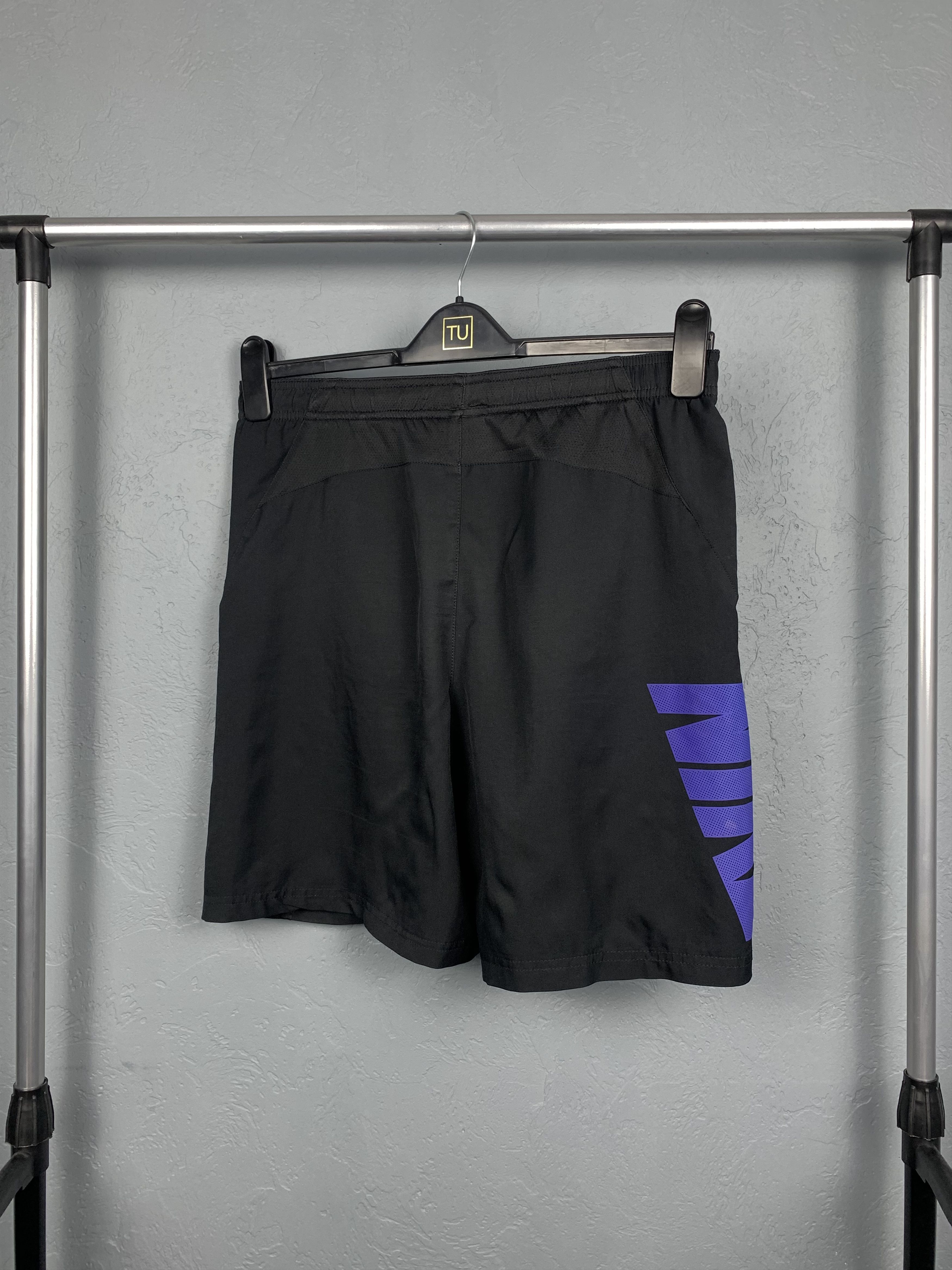 Nike × Vintage Nike Vintage Mens Nylon Shorts Y2K Swoosh Size US 30 / EU 46 - 5 Thumbnail