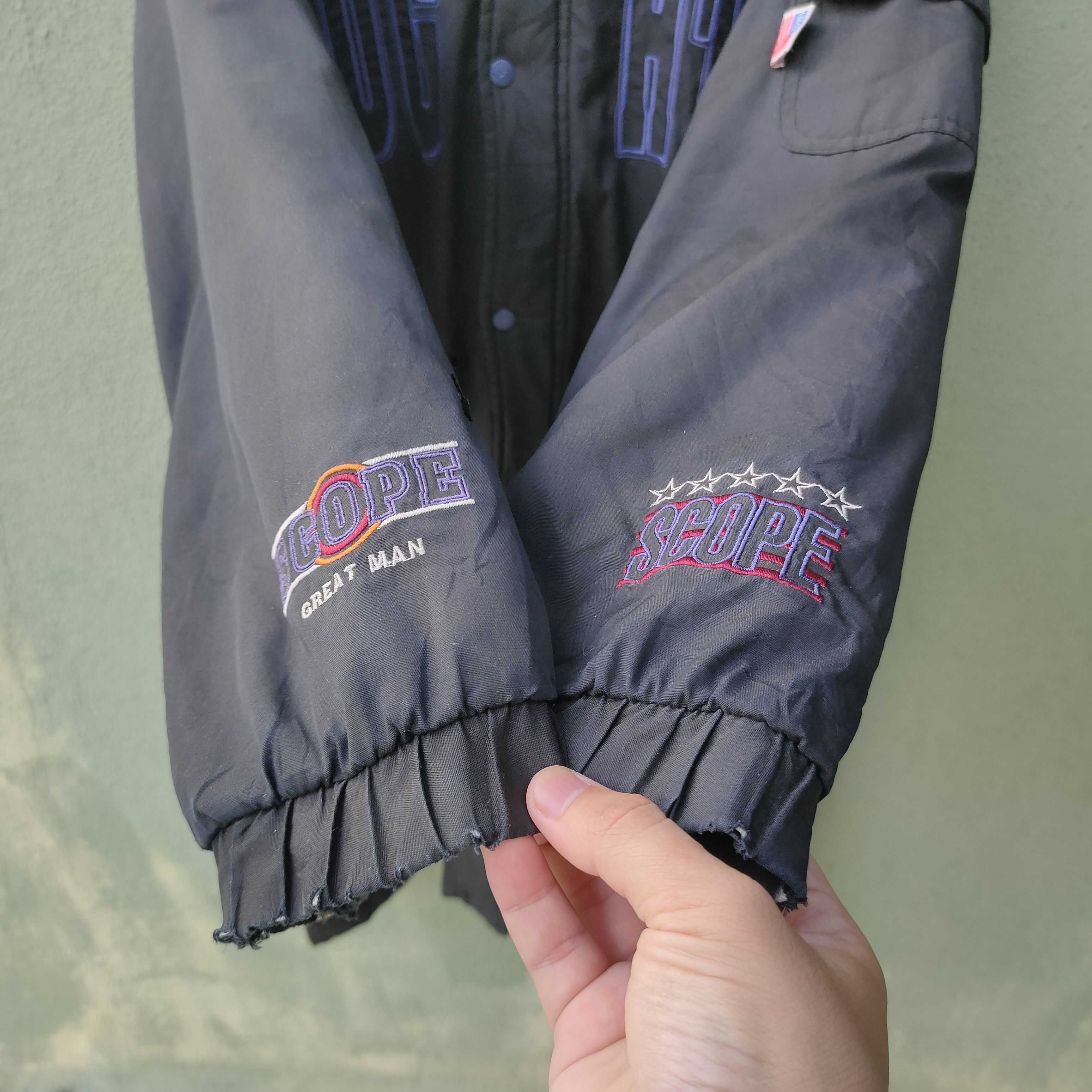 Vintage Vintage Scope 1965 Embroidery logo Zipper Ups Hoodie Jacket Size US XXL / EU 58 / 5 - 14 Thumbnail