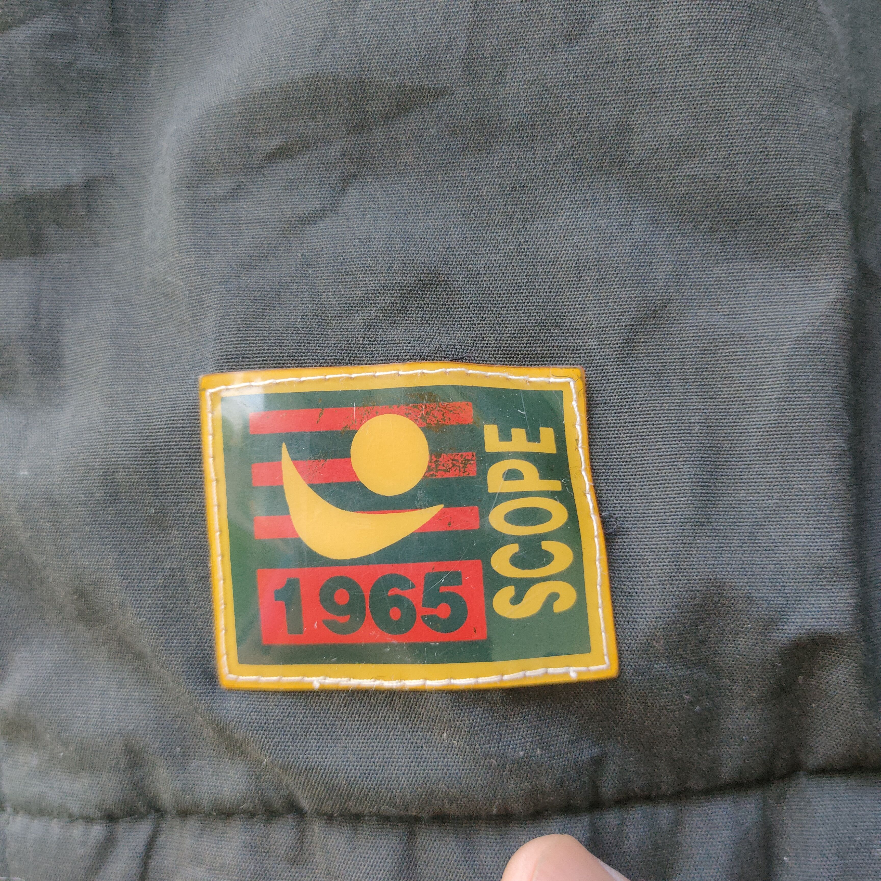 Vintage Vintage Scope 1965 Embroidery logo Zipper Ups Hoodie Jacket Size US XXL / EU 58 / 5 - 7 Thumbnail