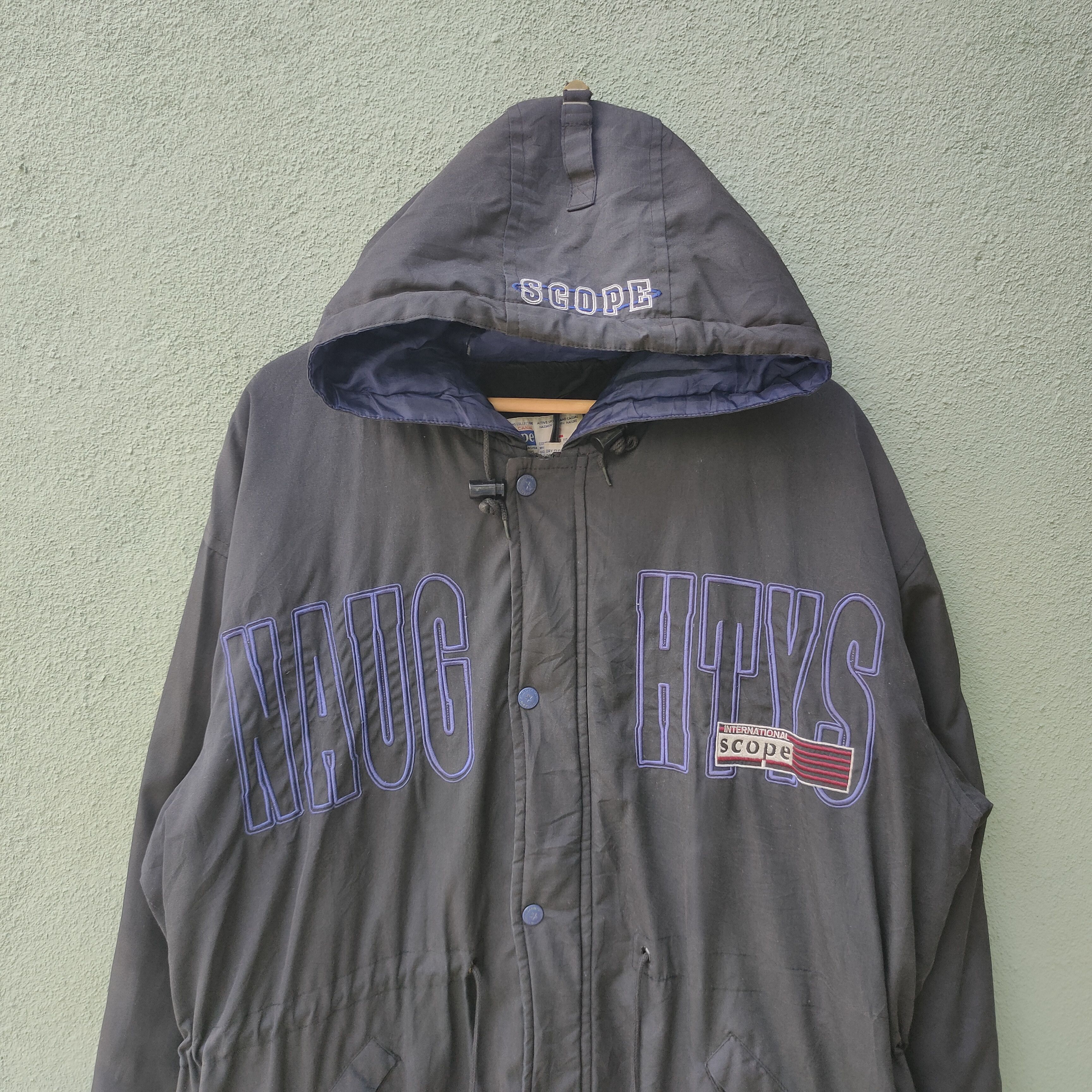 Vintage Vintage Scope 1965 Embroidery logo Zipper Ups Hoodie Jacket Size US XXL / EU 58 / 5 - 4 Thumbnail