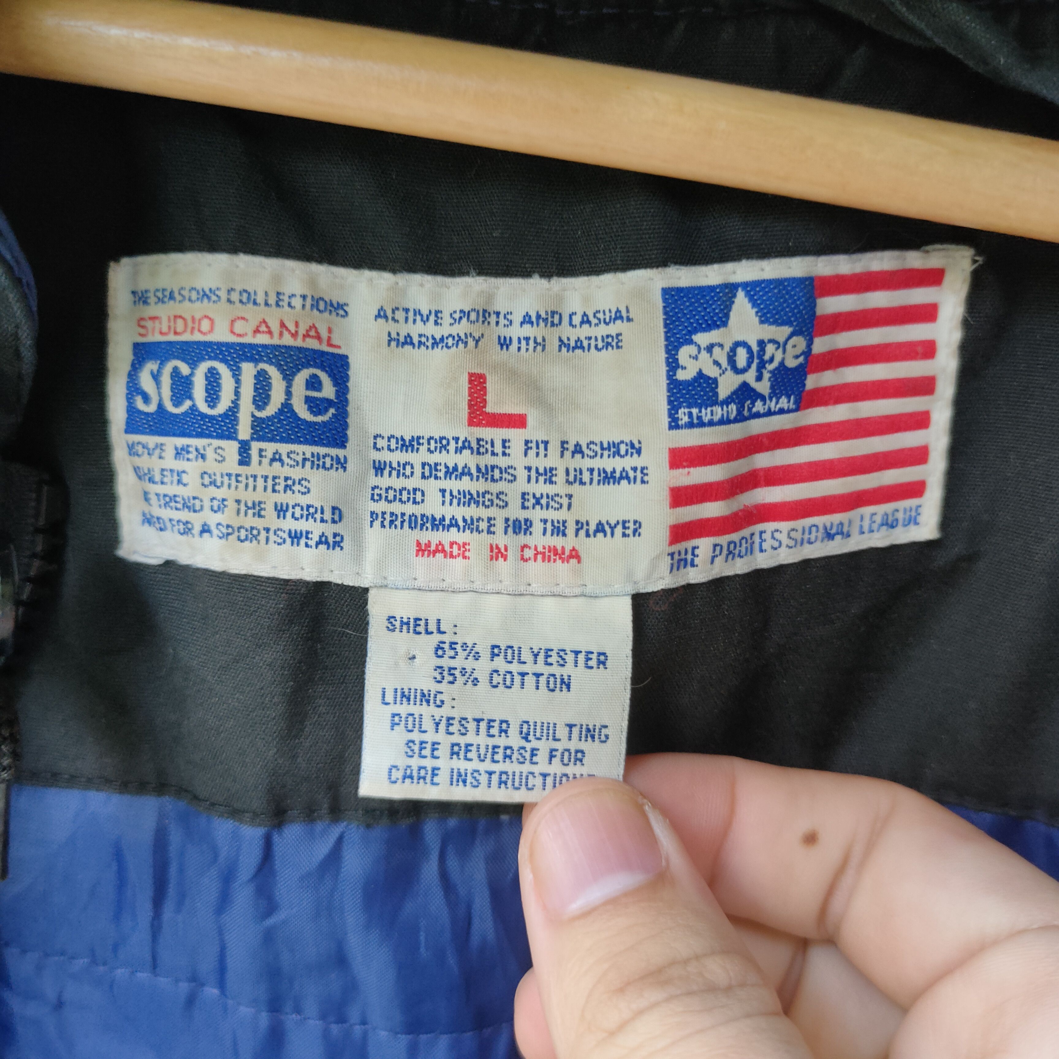 Vintage Vintage Scope 1965 Embroidery logo Zipper Ups Hoodie Jacket Size US XXL / EU 58 / 5 - 11 Thumbnail