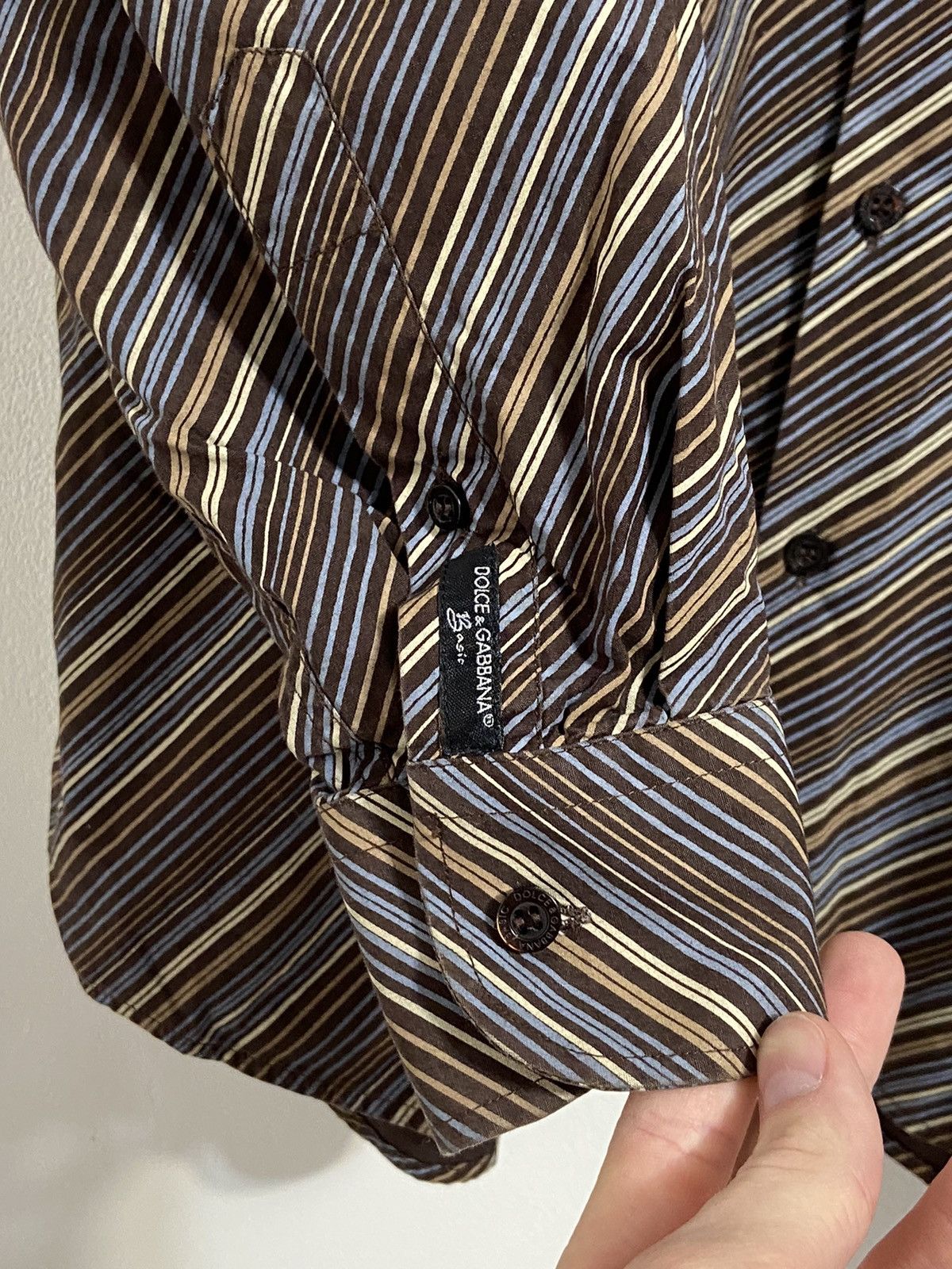 Dolce & Gabbana Dolce Gabbana Basic Button Up Shirt Size US M / EU 48-50 / 2 - 6 Thumbnail