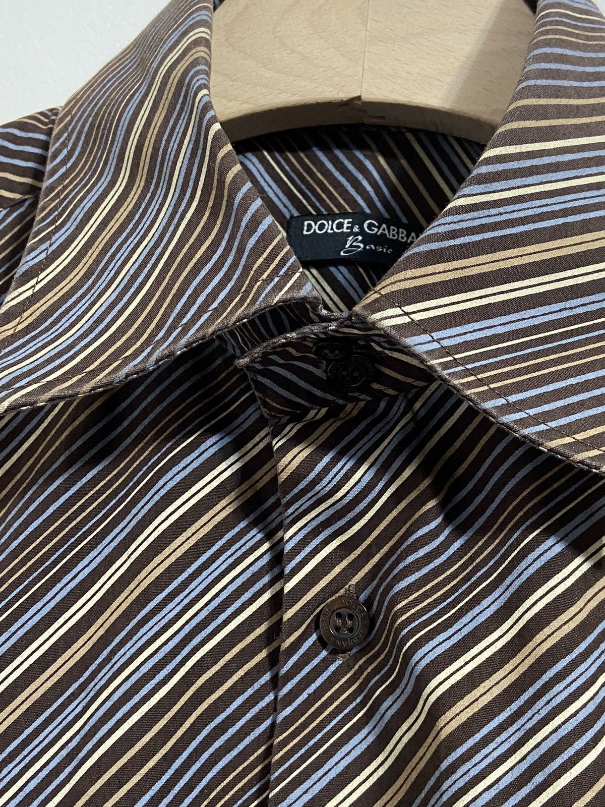 Dolce & Gabbana Dolce Gabbana Basic Button Up Shirt Size US M / EU 48-50 / 2 - 5 Thumbnail