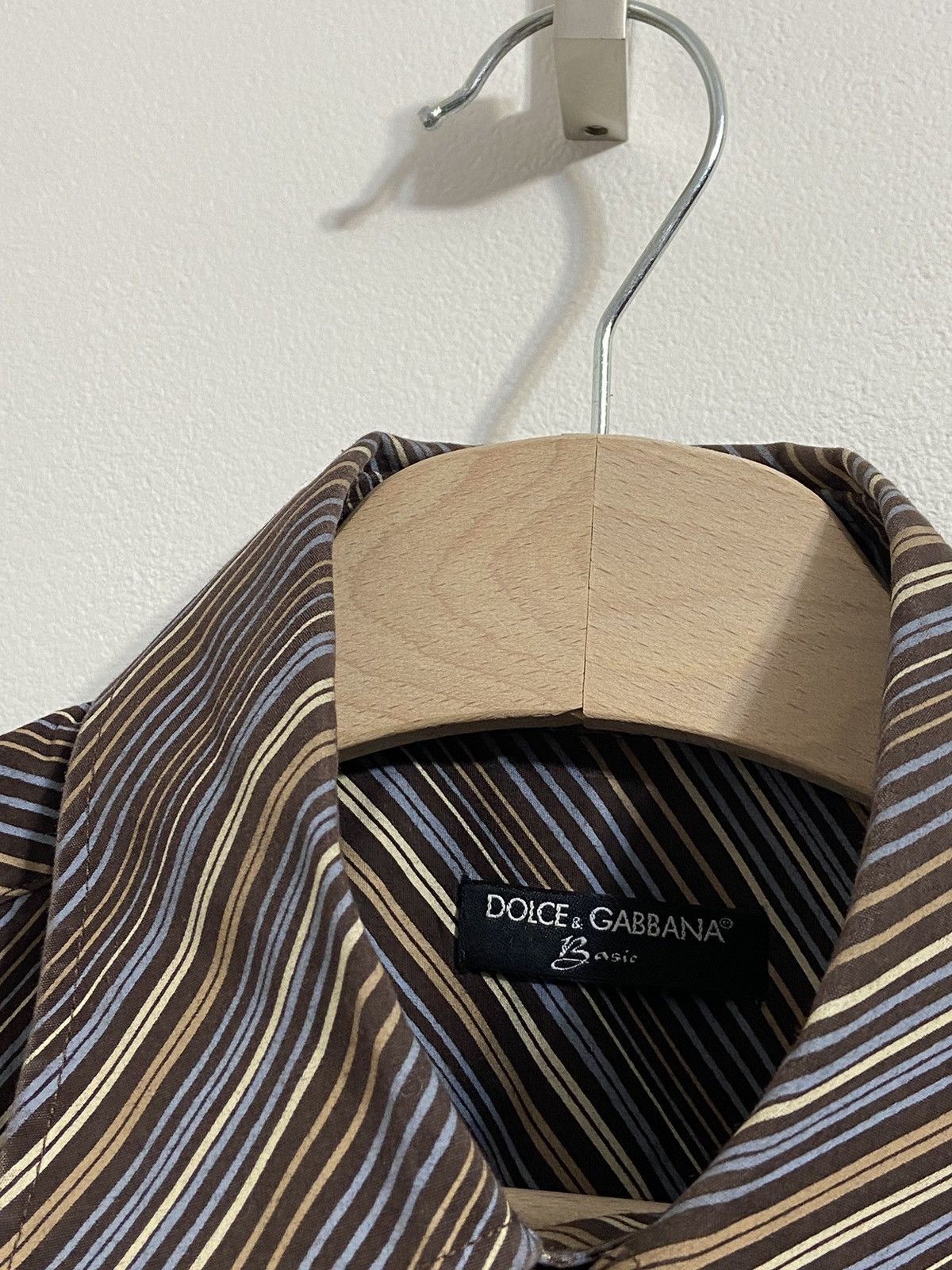Dolce & Gabbana Dolce Gabbana Basic Button Up Shirt Size US M / EU 48-50 / 2 - 4 Thumbnail