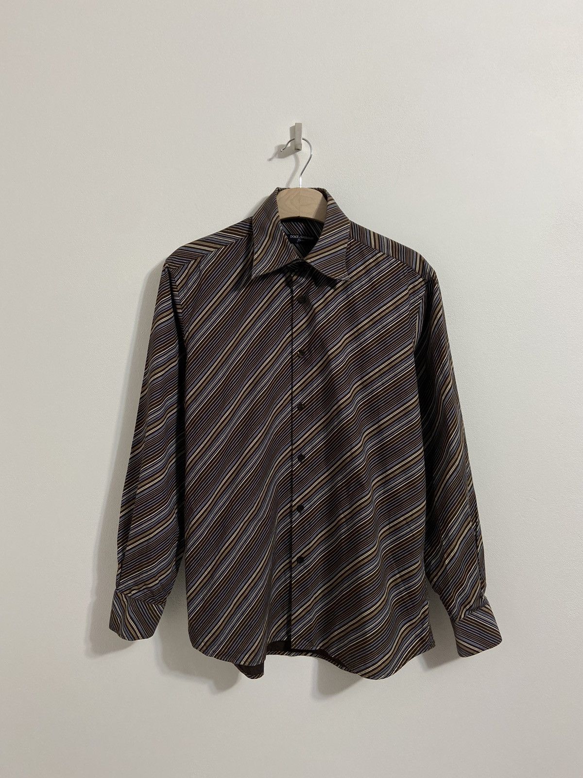 Dolce & Gabbana Dolce Gabbana Basic Button Up Shirt Size US M / EU 48-50 / 2 - 1 Thumbnail