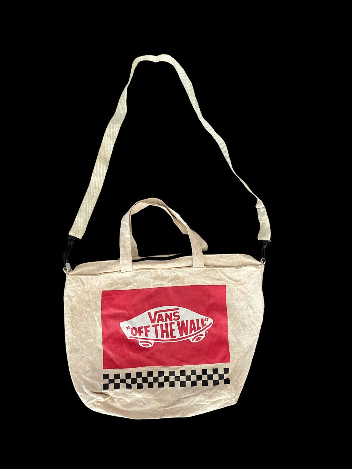 Vans × Vintage 💥delete today💥Vintage Vans Off the wall shoulder bag Size ONE SIZE - 1 Thumbnail
