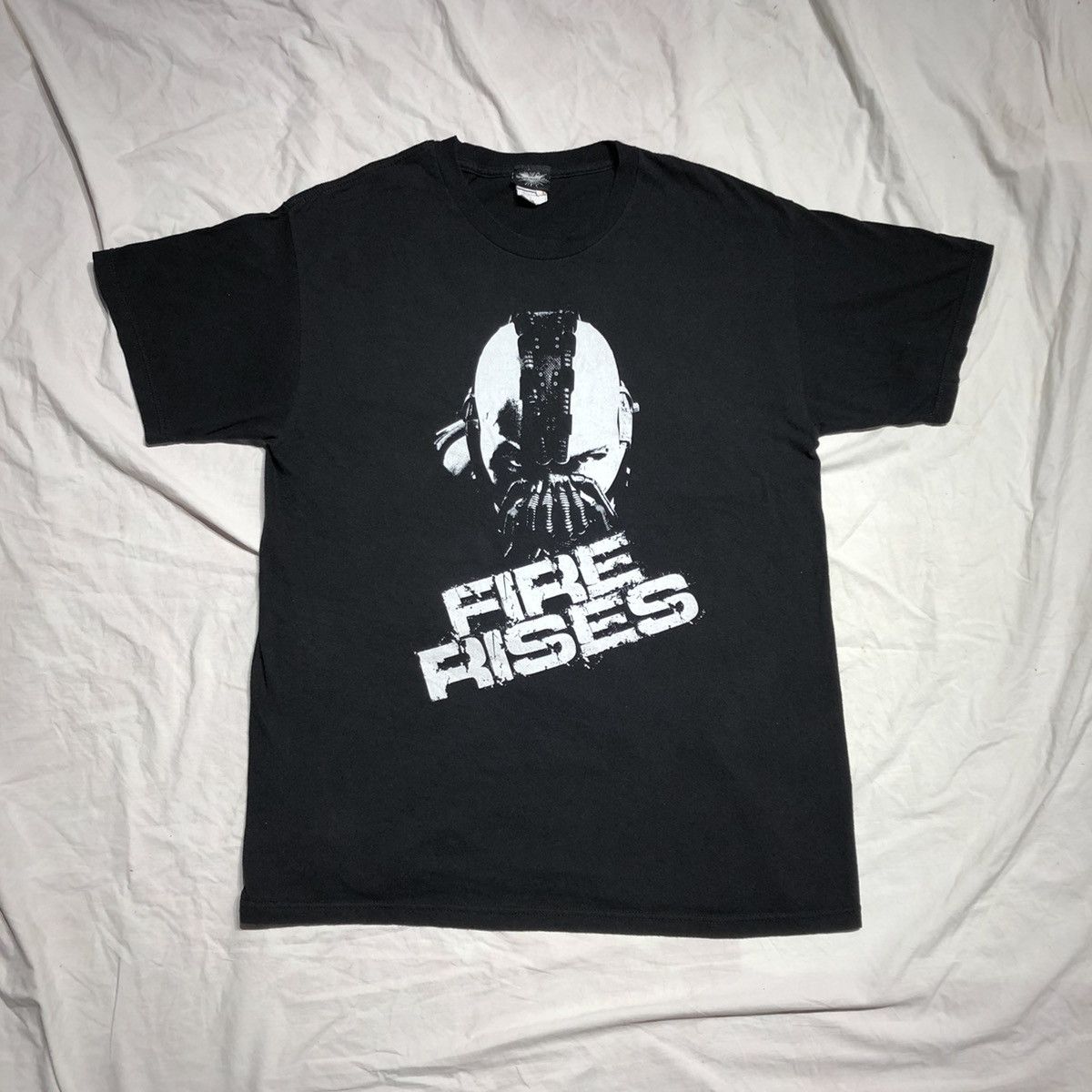 Vintage Batman The Dark Knight Rises Movie T Shirt Size US L / EU 52-54 / 3 - 2 Thumbnail
