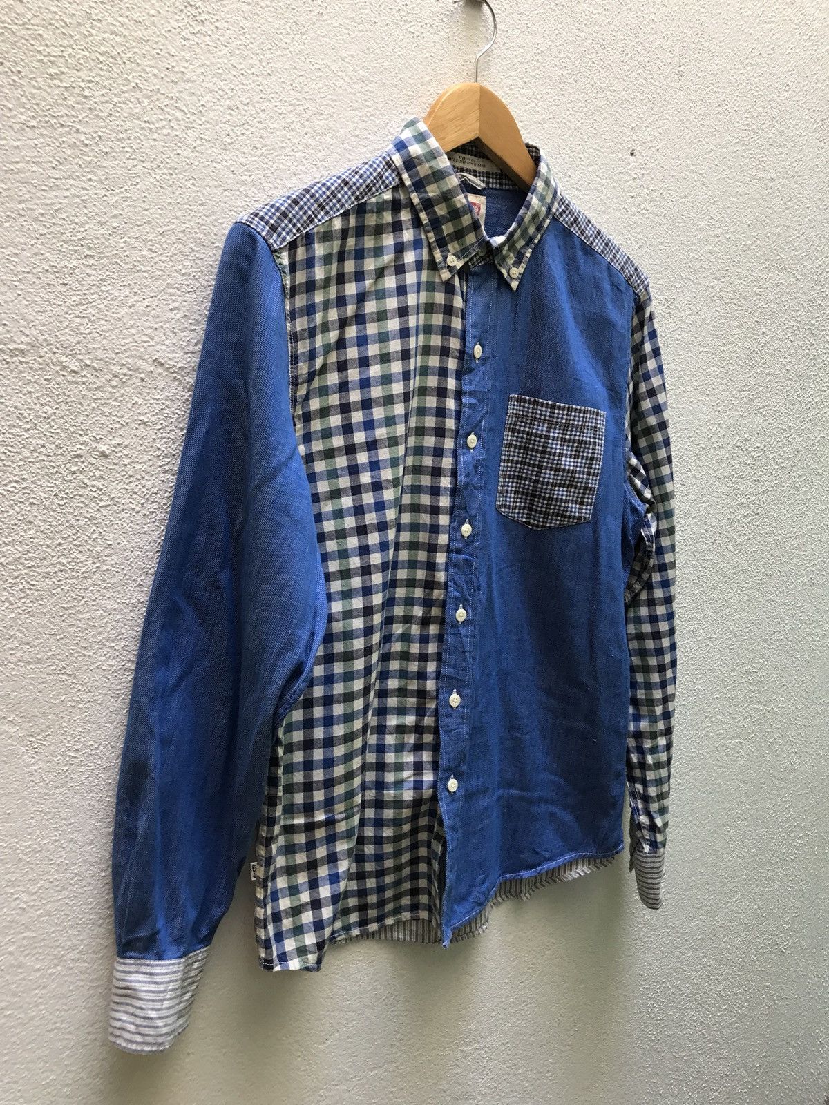 Levi's 🔥💢 Levis Corte Classico Pathwork Button Shirt Size US S / EU 44-46 / 1 - 3 Thumbnail