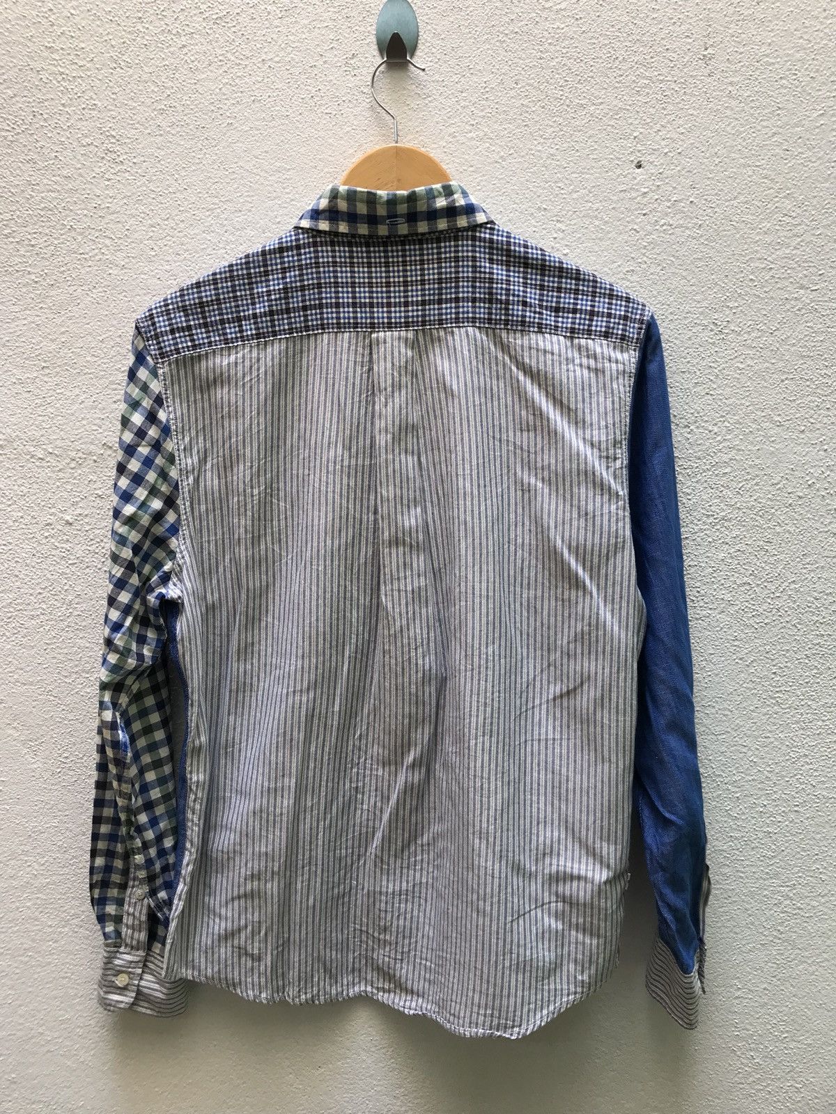 Levi's 🔥💢 Levis Corte Classico Pathwork Button Shirt Size US S / EU 44-46 / 1 - 5 Thumbnail