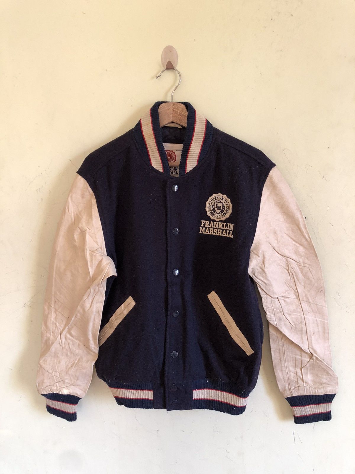 Franklin & Marshall FRANKLIN AND MARSHALL VARSITY BOMBER JACKET Size US S / EU 44-46 / 1 - 1 Thumbnail