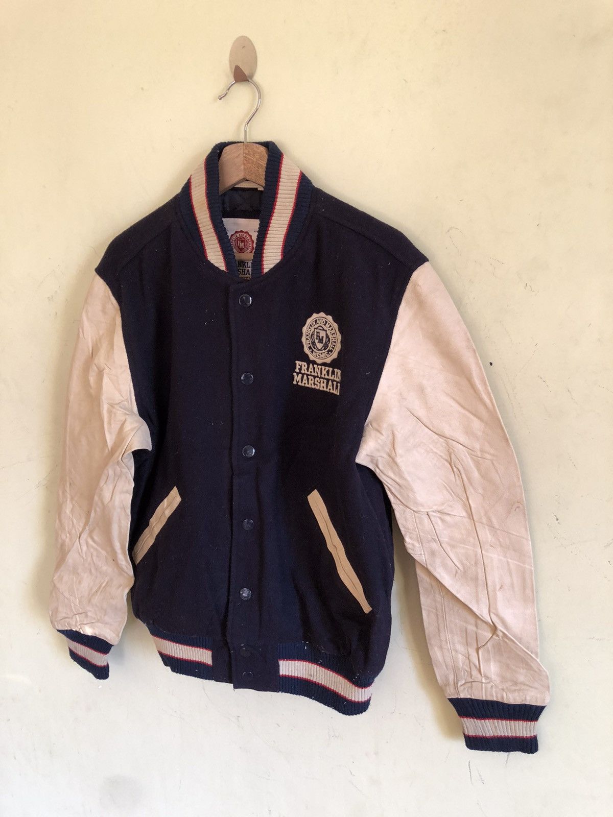 Franklin & Marshall FRANKLIN AND MARSHALL VARSITY BOMBER JACKET Size US S / EU 44-46 / 1 - 2 Thumbnail