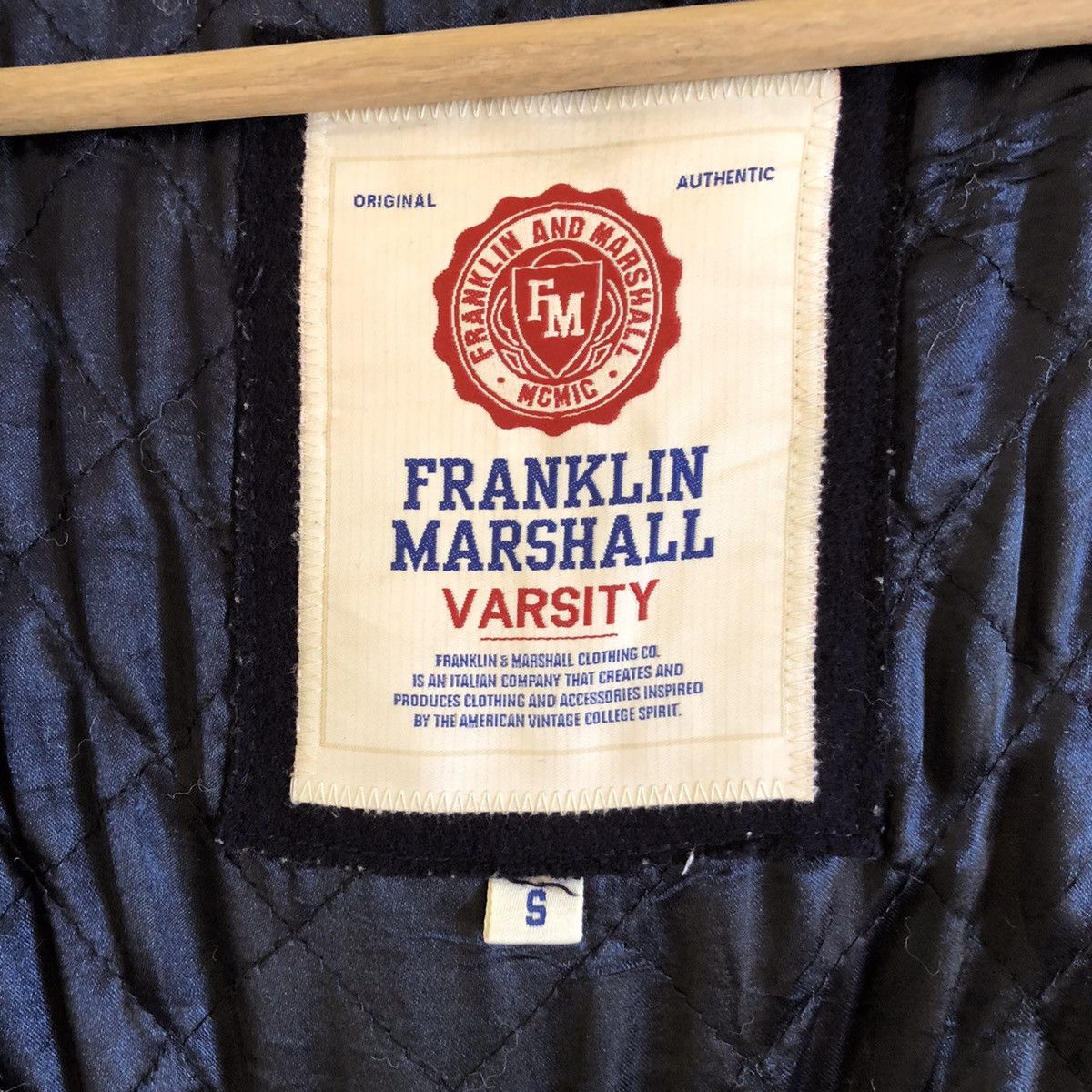 Franklin & Marshall FRANKLIN AND MARSHALL VARSITY BOMBER JACKET Size US S / EU 44-46 / 1 - 8 Thumbnail