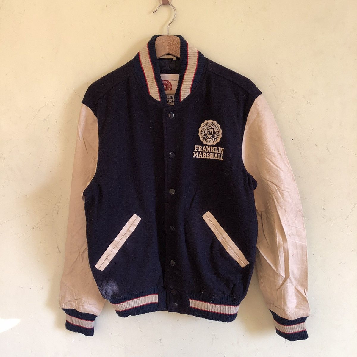 Franklin & Marshall FRANKLIN AND MARSHALL VARSITY BOMBER JACKET Size US S / EU 44-46 / 1 - 5 Thumbnail
