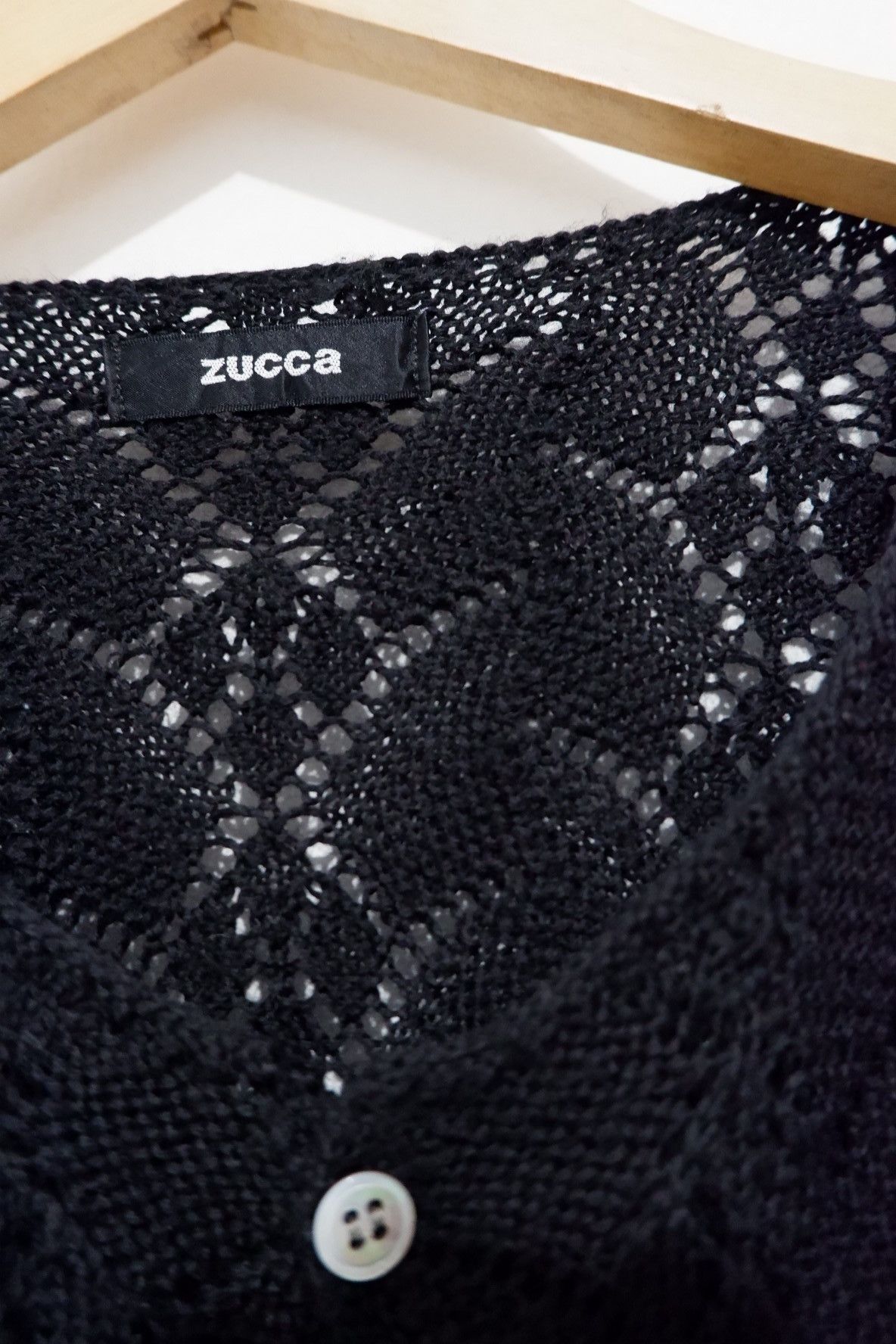 CABANE de ZUCCa Vintage Zucca Brocade Button Knitted | Womens Size ONE SIZE - 3 Thumbnail