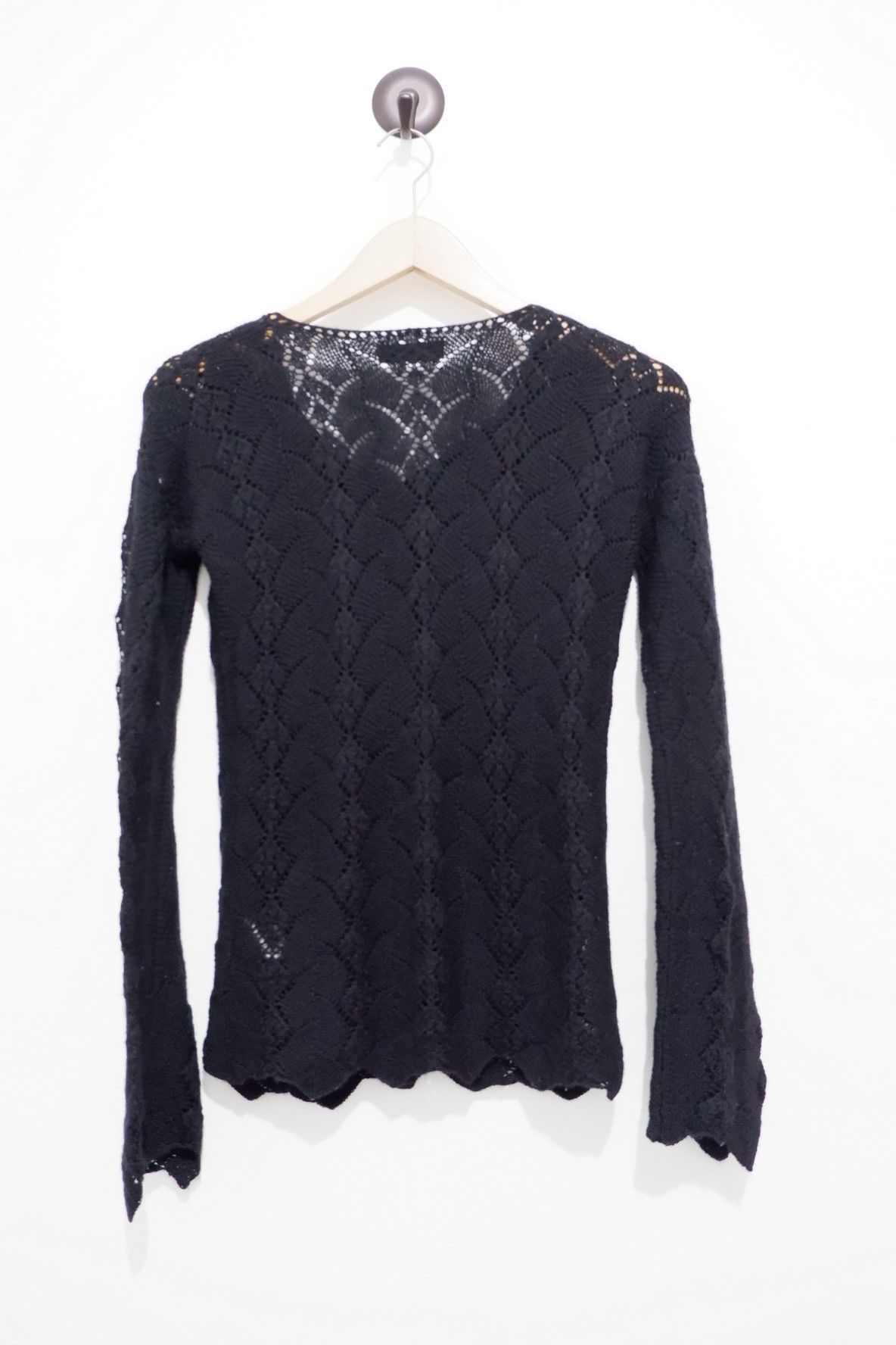 CABANE de ZUCCa Vintage Zucca Brocade Button Knitted | Womens Size ONE SIZE - 2 Thumbnail
