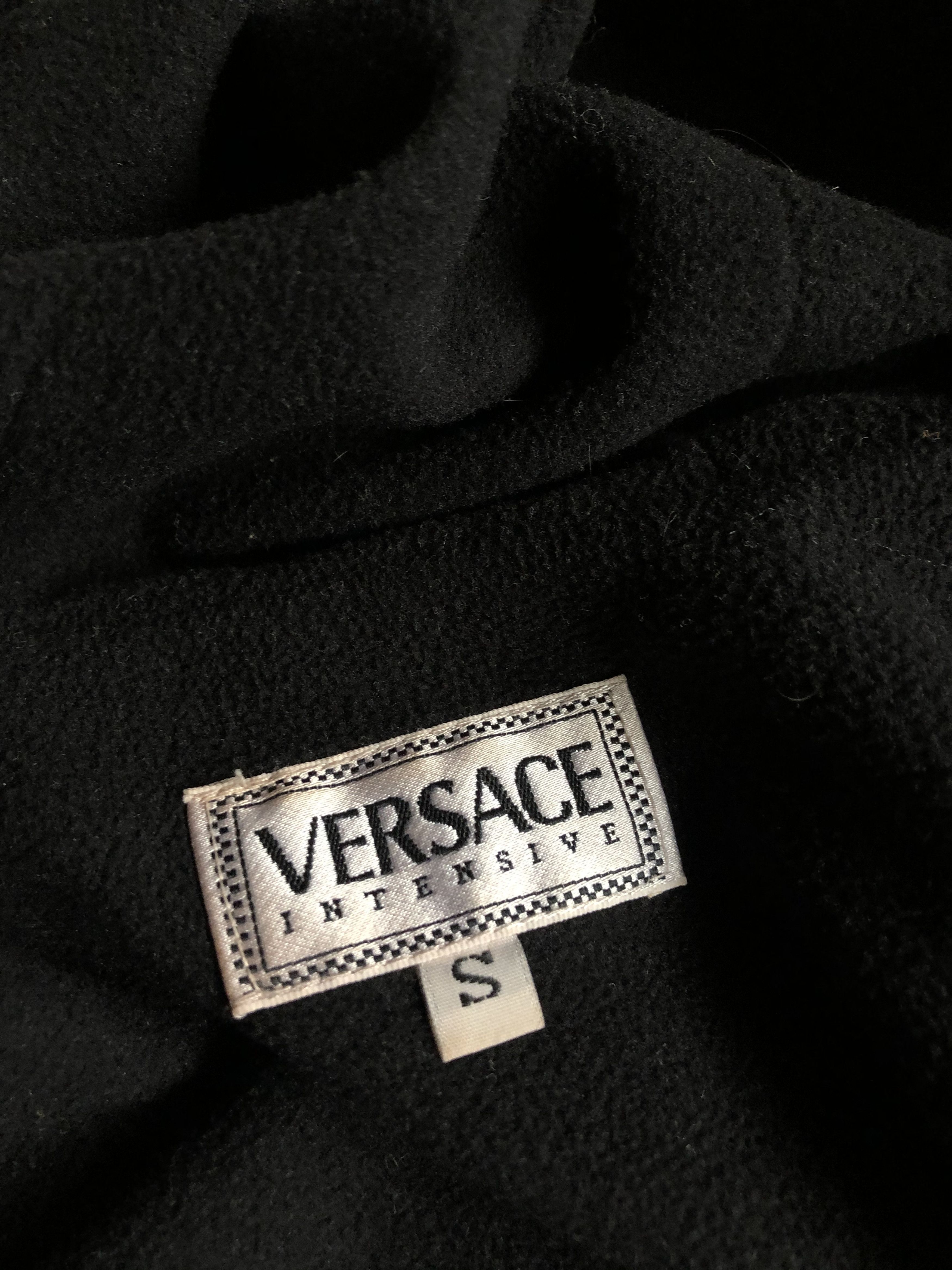 Versace × Versace Jeans Couture × Versus Versace Versace WMNS 80s Vintage Metal Shell Metallic Shimmer Parka Size S / US 4 / IT 40 - 14 Thumbnail