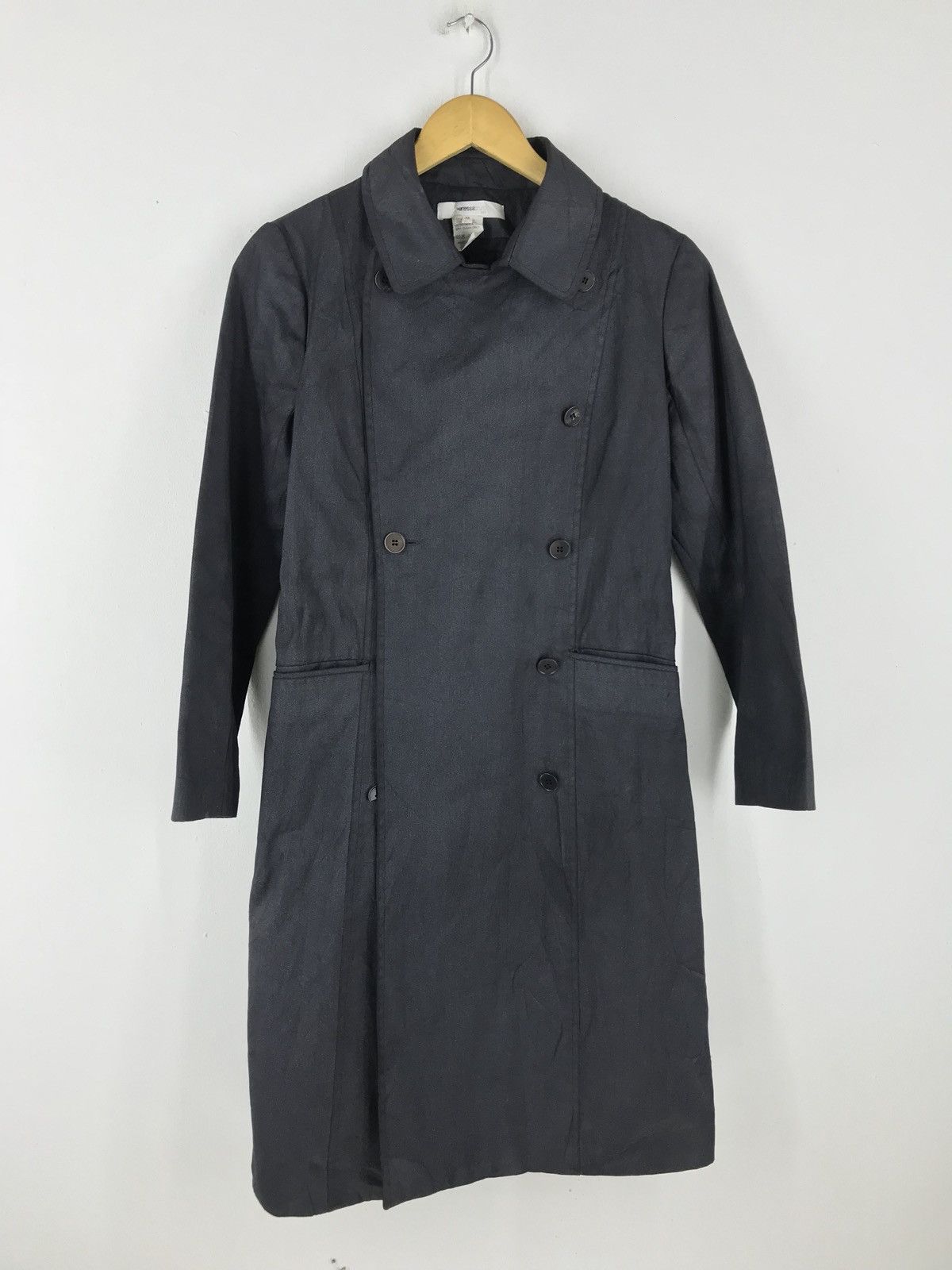 Designer Vanessa Bruno Trench Coat Made In France Size US S / EU 44-46 / 1 - 2 Thumbnail