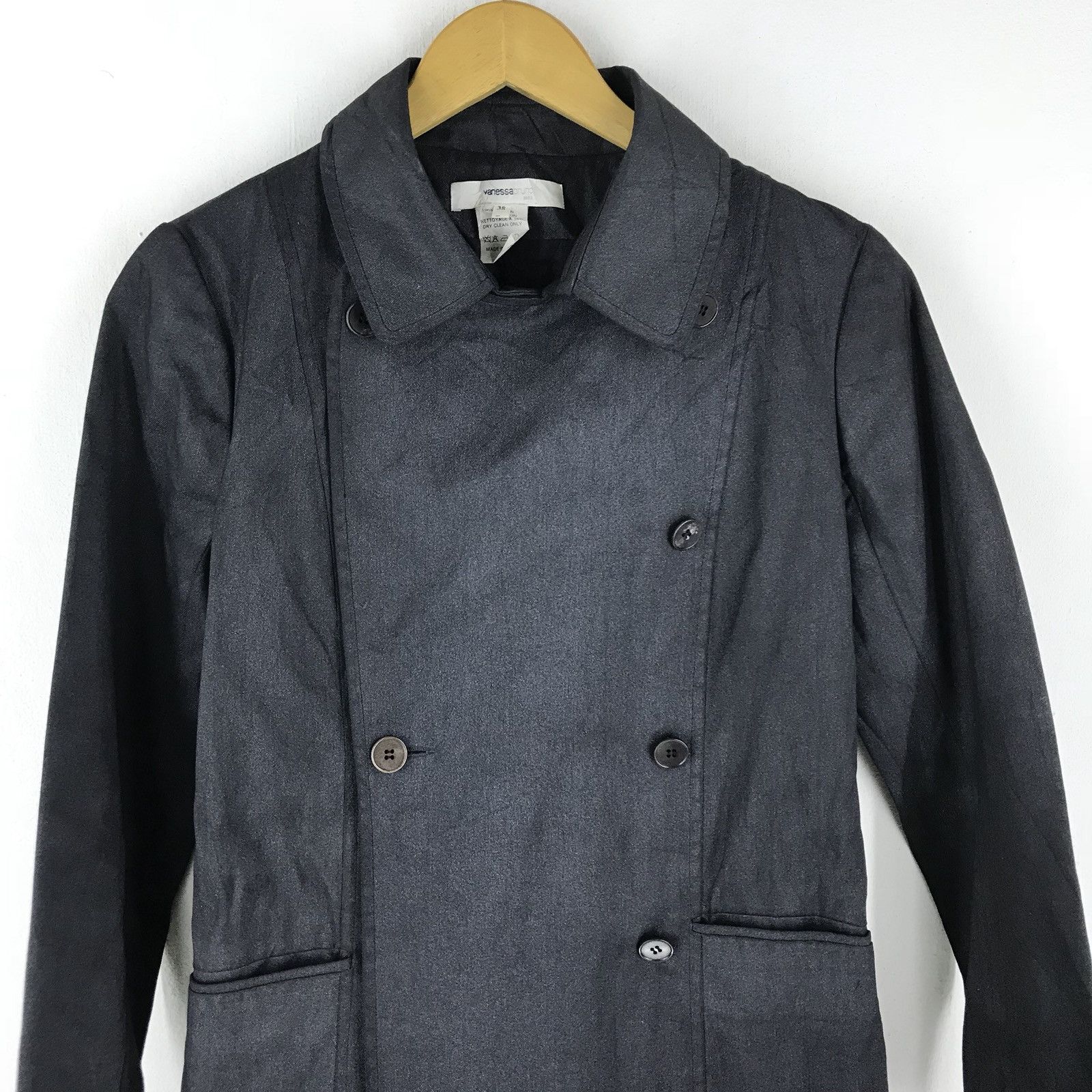 Designer Vanessa Bruno Trench Coat Made In France Size US S / EU 44-46 / 1 - 4 Thumbnail