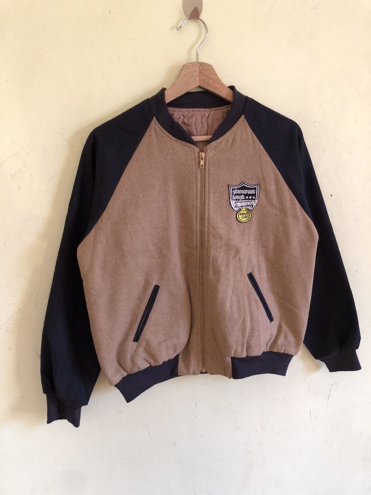 Hysteric Glamour 🔥Glamorous tough varsity bomber jacket Size US S / EU 44-46 / 1 - 3 Thumbnail