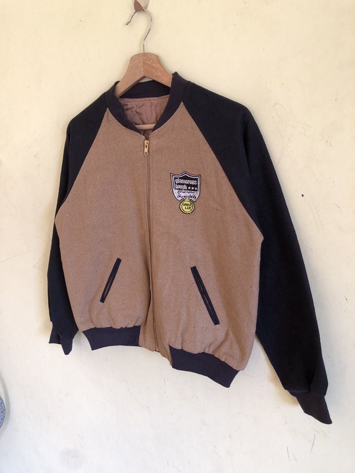 Hysteric Glamour 🔥Glamorous tough varsity bomber jacket Size US S / EU 44-46 / 1 - 2 Thumbnail