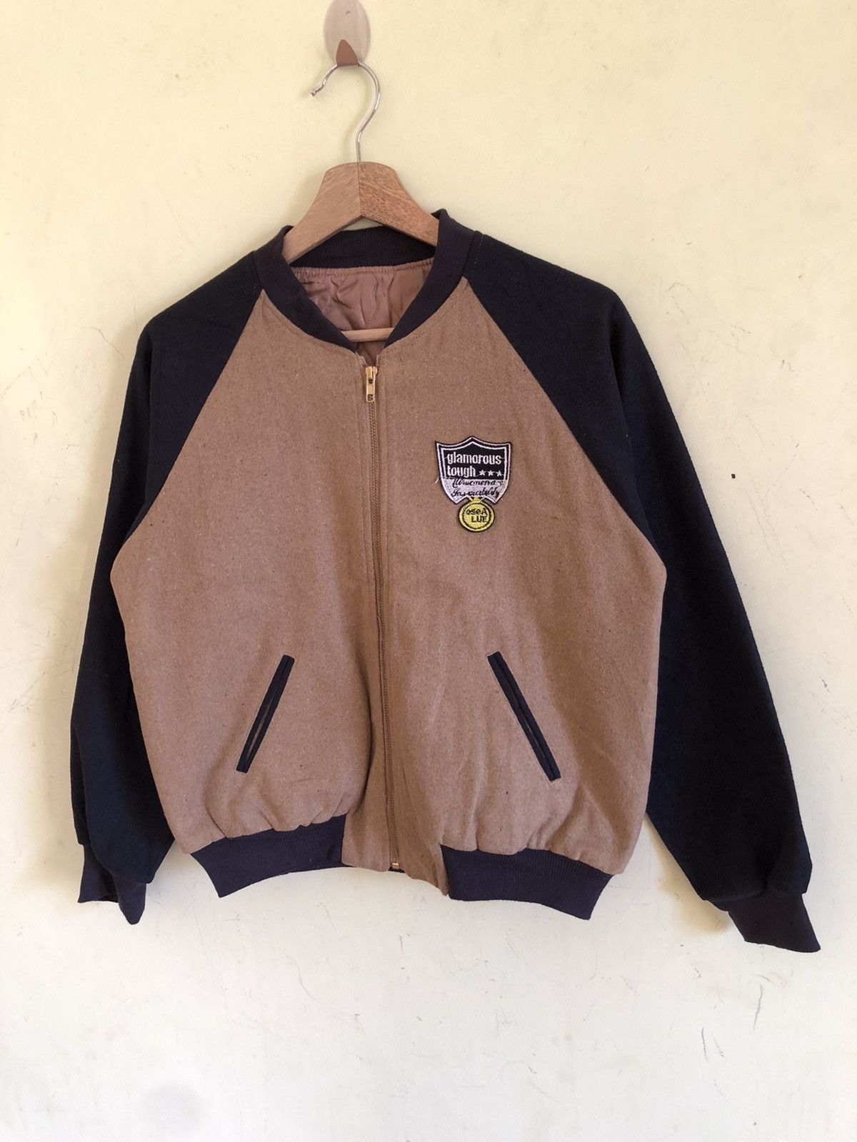 Hysteric Glamour 🔥Glamorous tough varsity bomber jacket Size US S / EU 44-46 / 1 - 1 Thumbnail