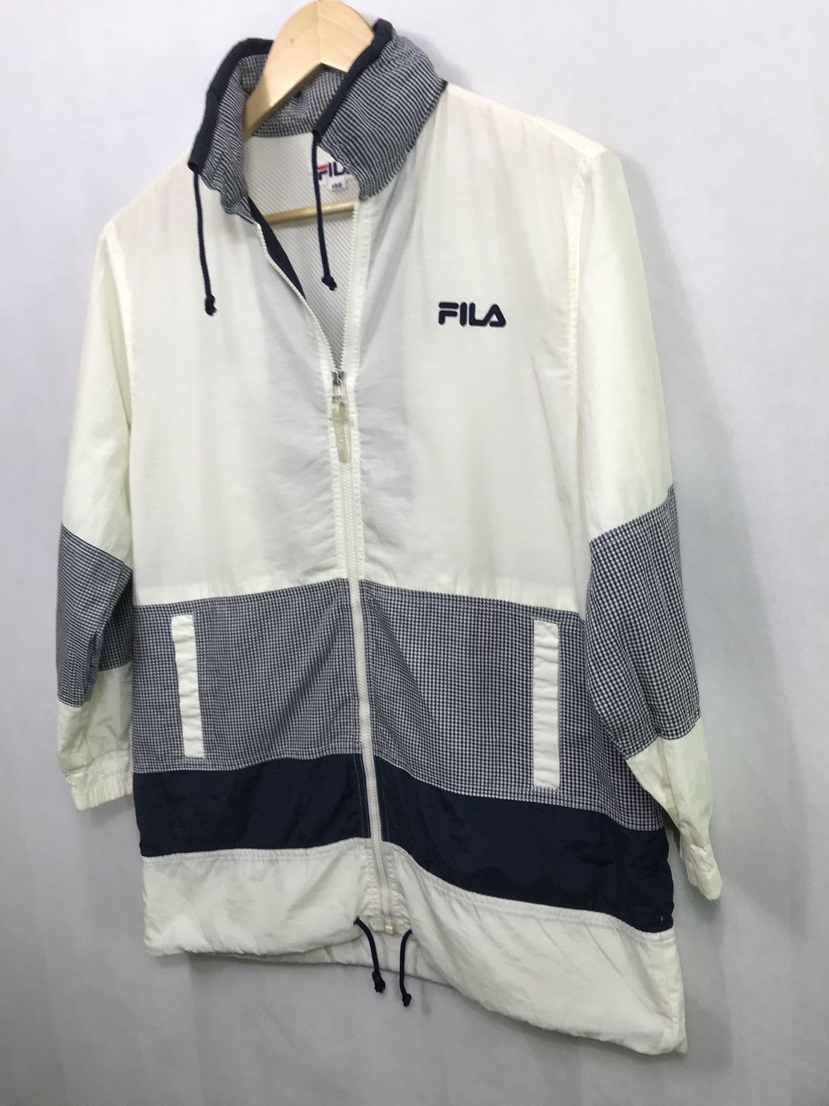 Fila × Vintage 🔥💢 Vintage 90s Fila Light Jacket Size US S / EU 44-46 / 1 - 2 Thumbnail