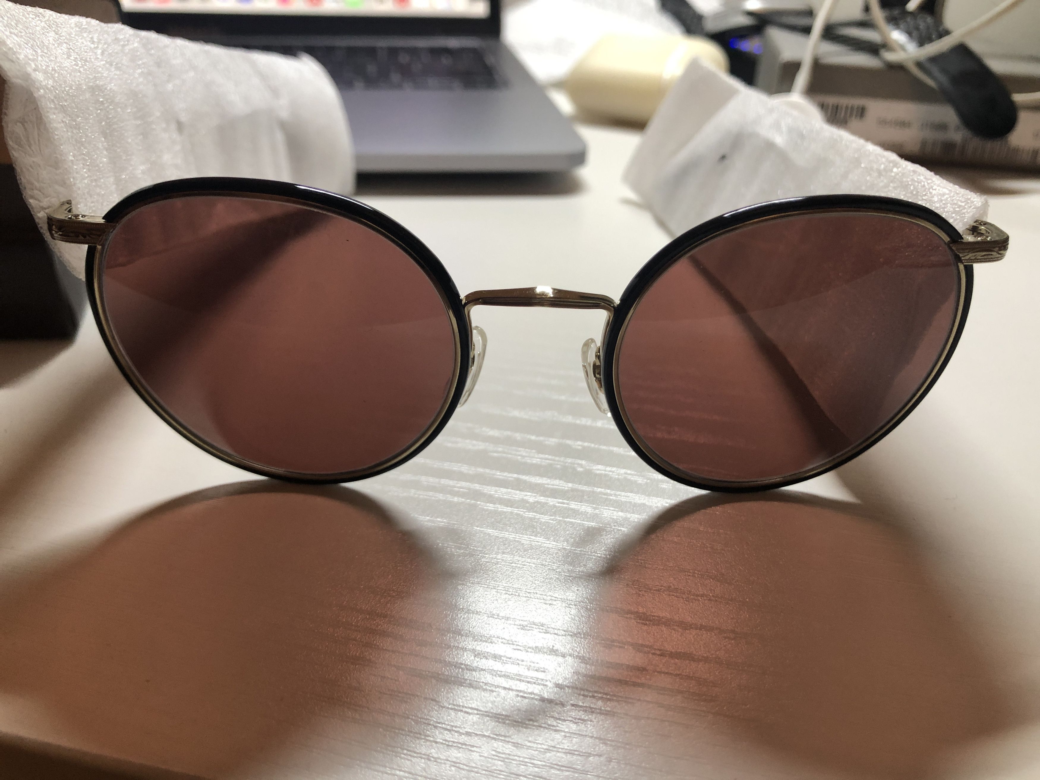 Oliver Peoples $542 NEW OLIVER PEOPLES Titanium Sunglasses CASSON OV1269ST Size ONE SIZE - 2 Thumbnail