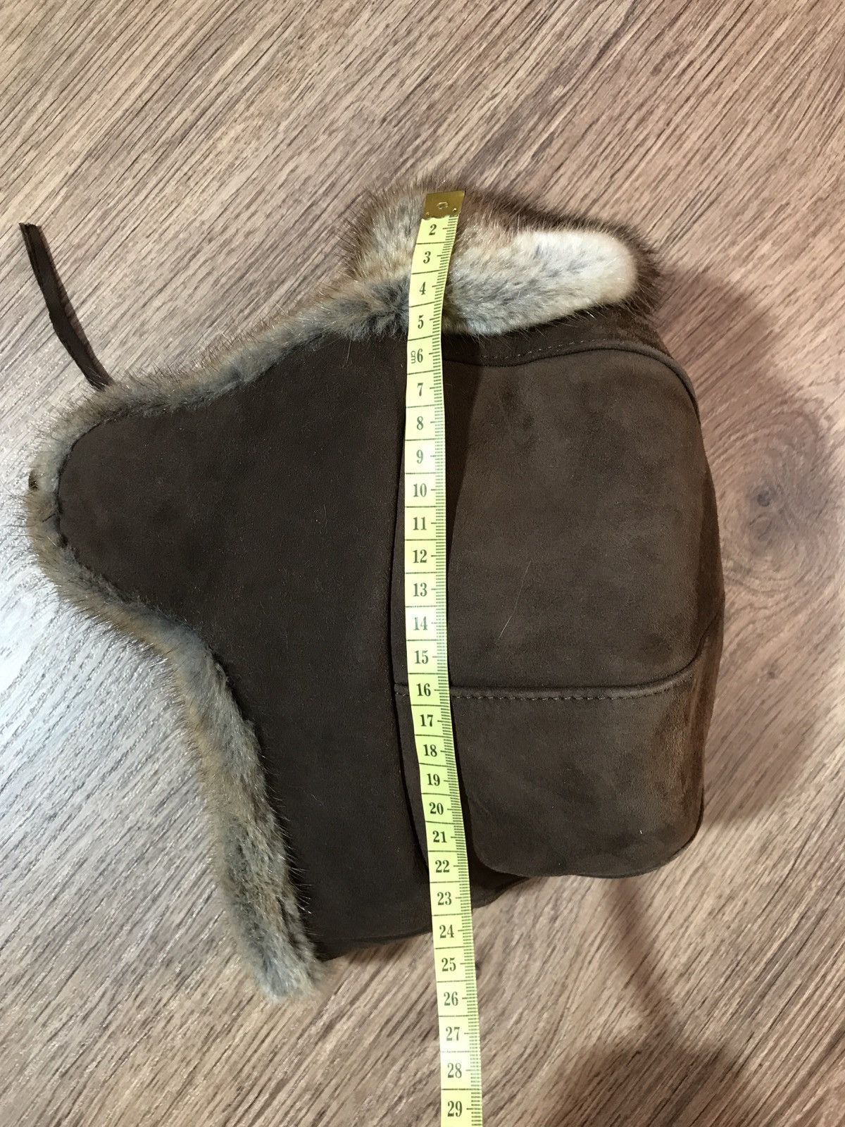 Japanese Brand Real fur, Ushanka Hat Size ONE SIZE - 7 Thumbnail