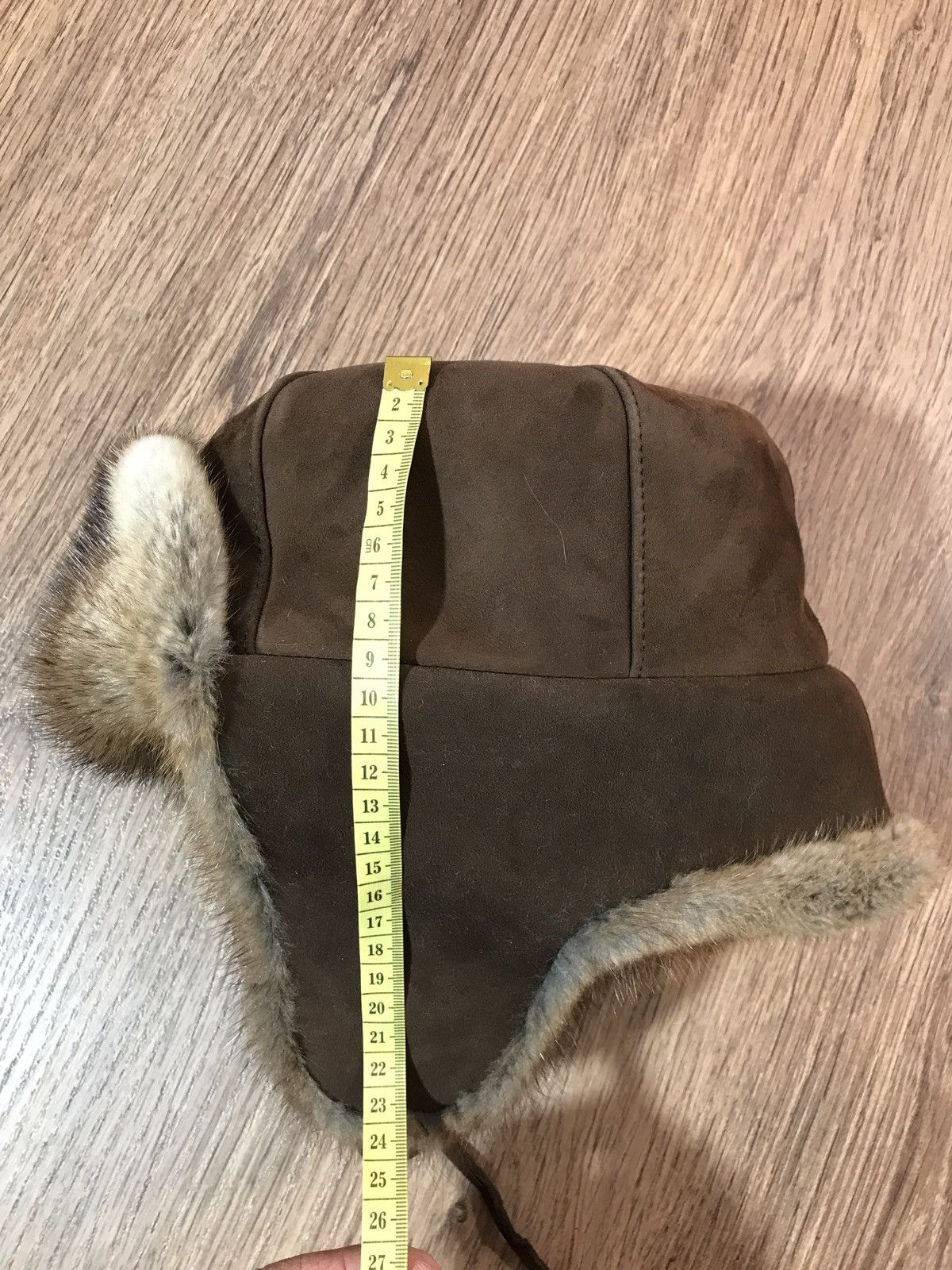 Japanese Brand Real fur, Ushanka Hat Size ONE SIZE - 8 Thumbnail