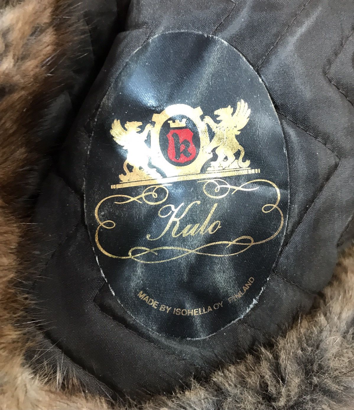 Japanese Brand Real fur, Ushanka Hat Size ONE SIZE - 2 Thumbnail
