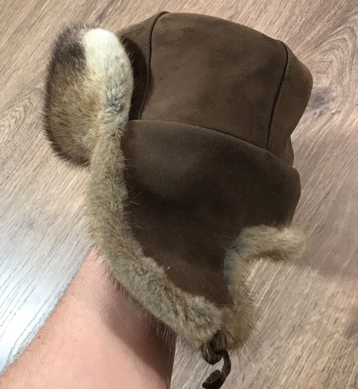 Japanese Brand Real fur, Ushanka Hat Size ONE SIZE - 1 Thumbnail