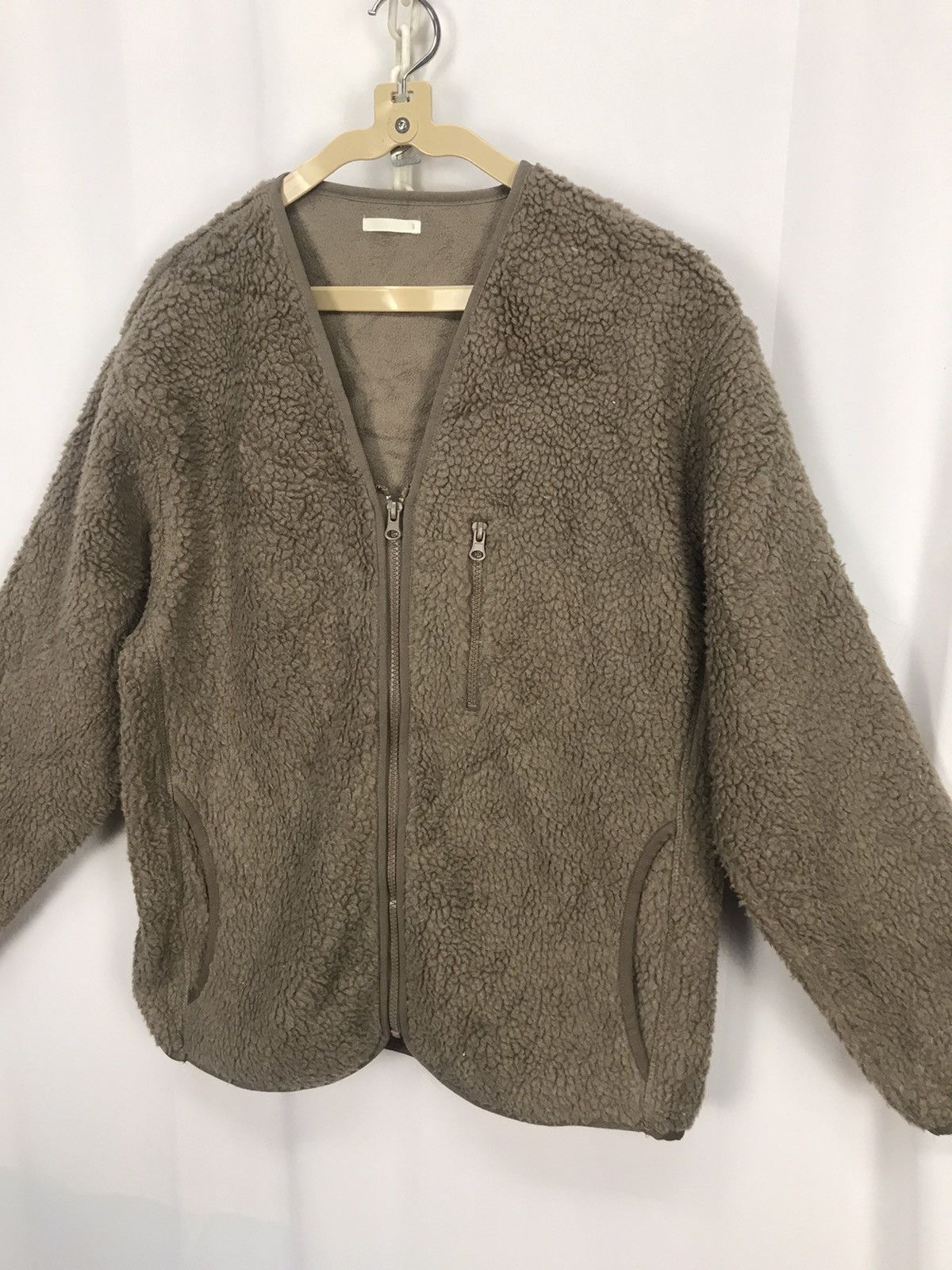 Japanese Brand Fleece zipper jacket by gu Size US M / EU 48-50 / 2 - 3 Thumbnail