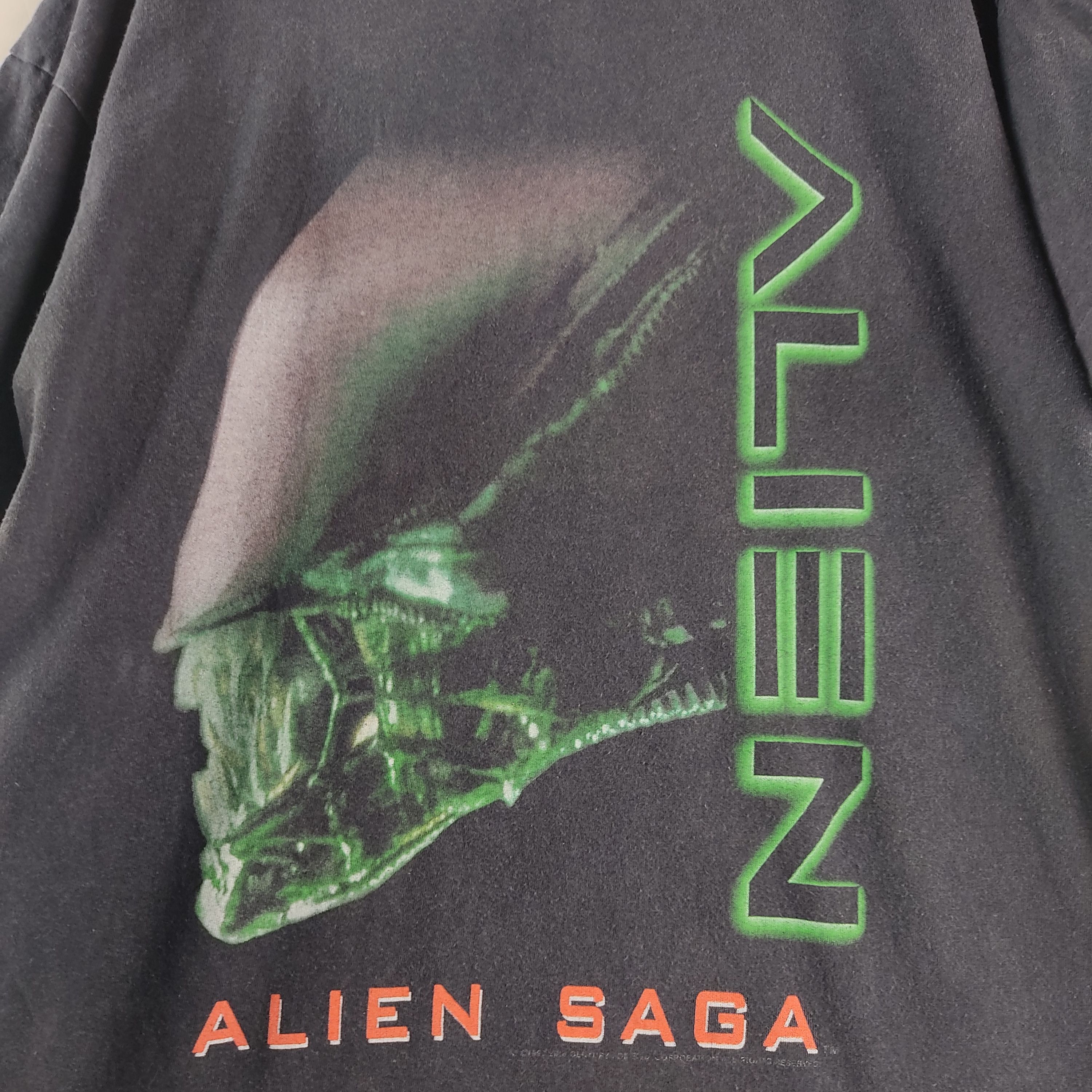 Anime × Vintage 1997 Alien Saga Promo Tee Alien vs Predator Size US XL / EU 56 / 4 - 2 Thumbnail