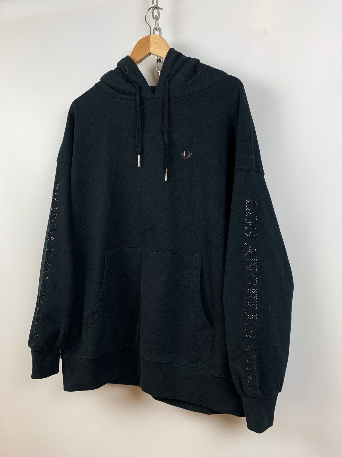 True Religion True Religion Diamond Los Angeles California Oversize Hoodie Size US M / EU 48-50 / 2 - 2 Thumbnail