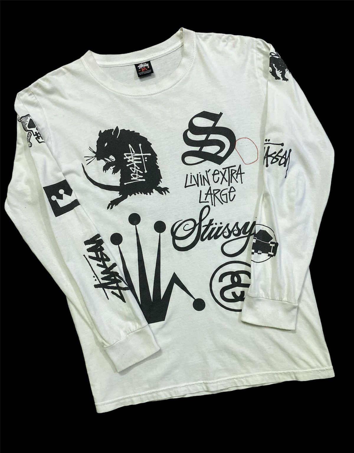 Stussy Stussy logo Size US M / EU 48-50 / 2 - 1 Thumbnail