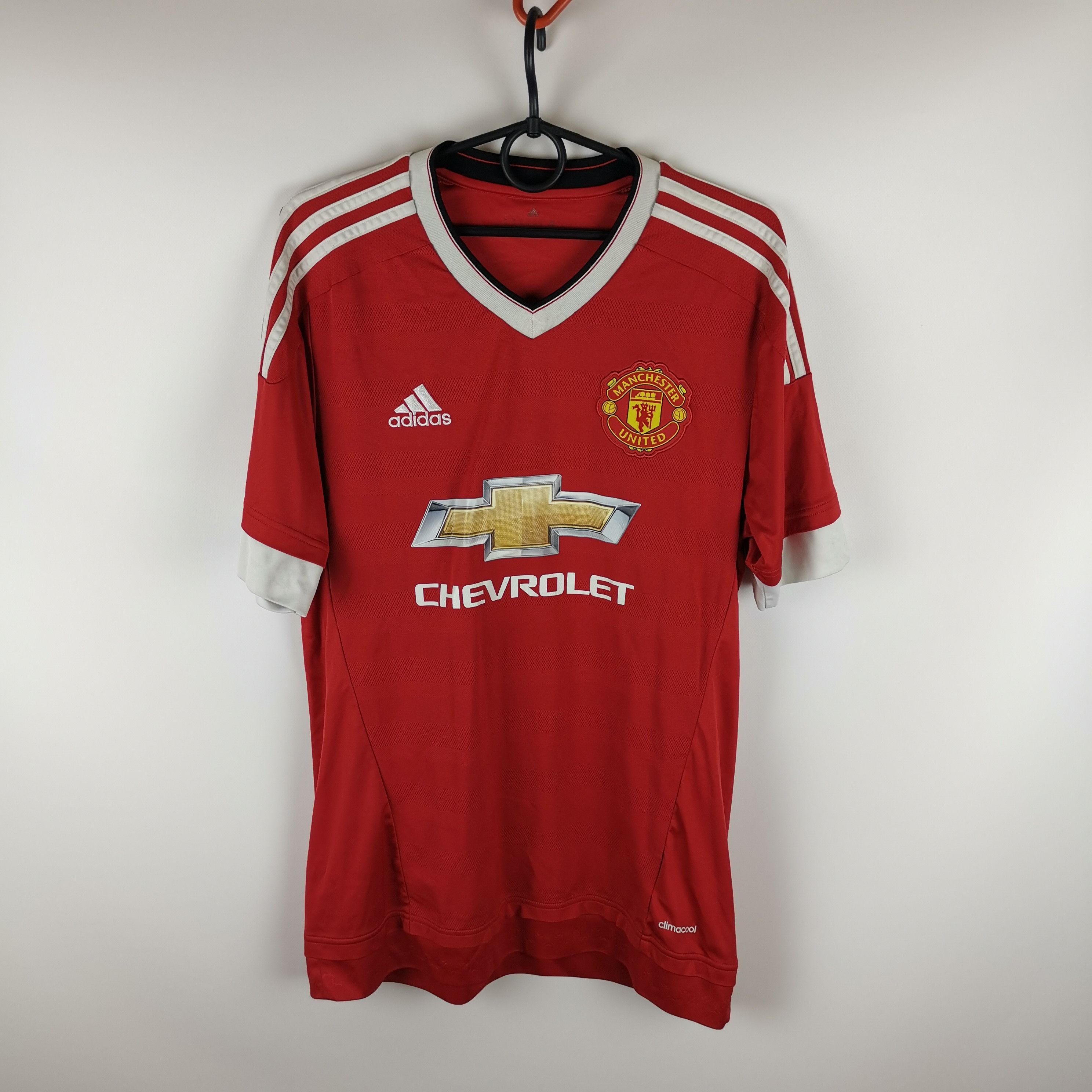 Adidas Adidas Manchester united 2015 2016 home jersey soccer shirt Size US M / EU 48-50 / 2 - 1 Thumbnail