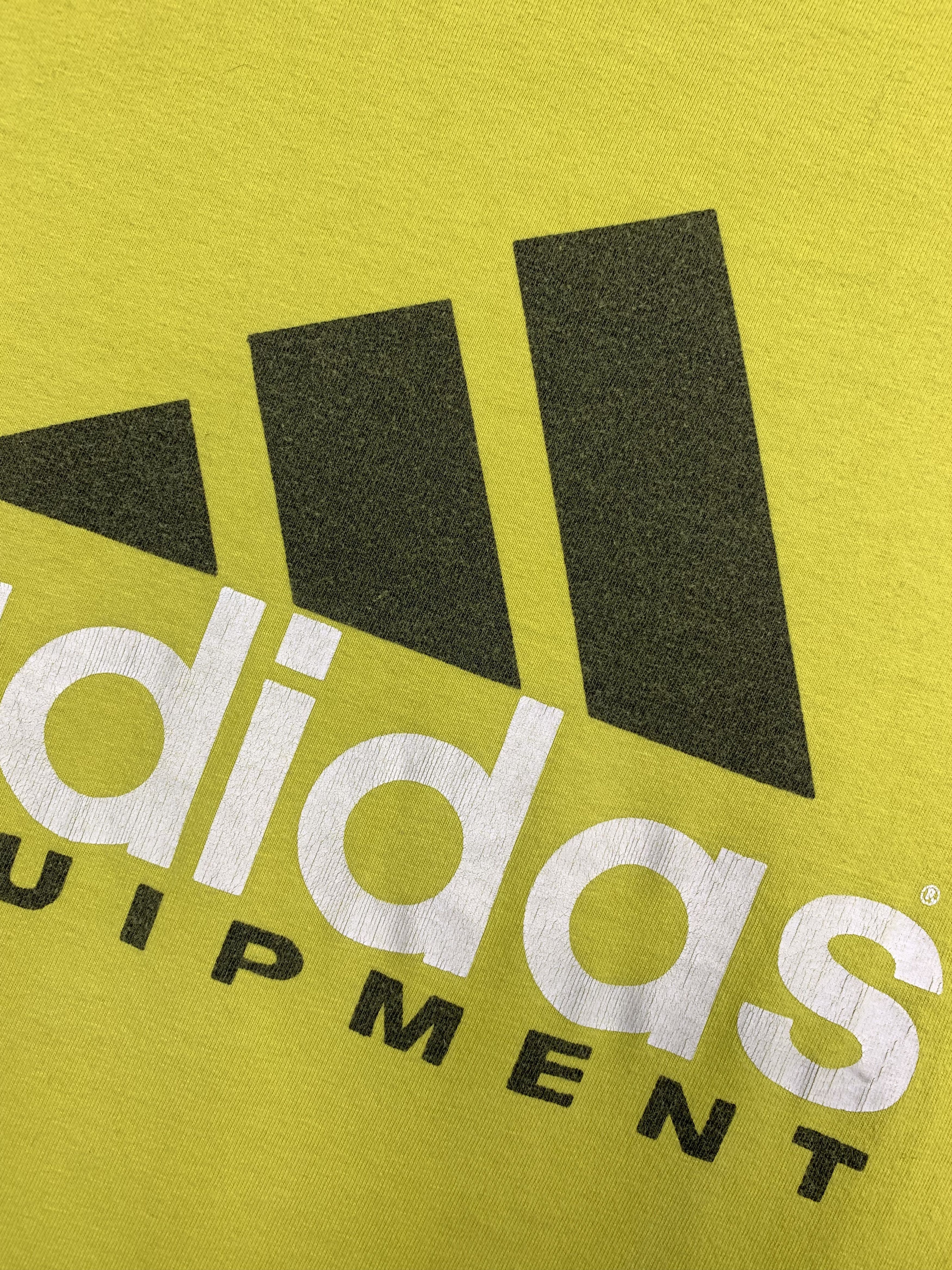Adidas Vintage ADIDAS EQUIPMENT Big Logo Mens T-Shirt Tee Size US L / EU 52-54 / 3 - 3 Thumbnail