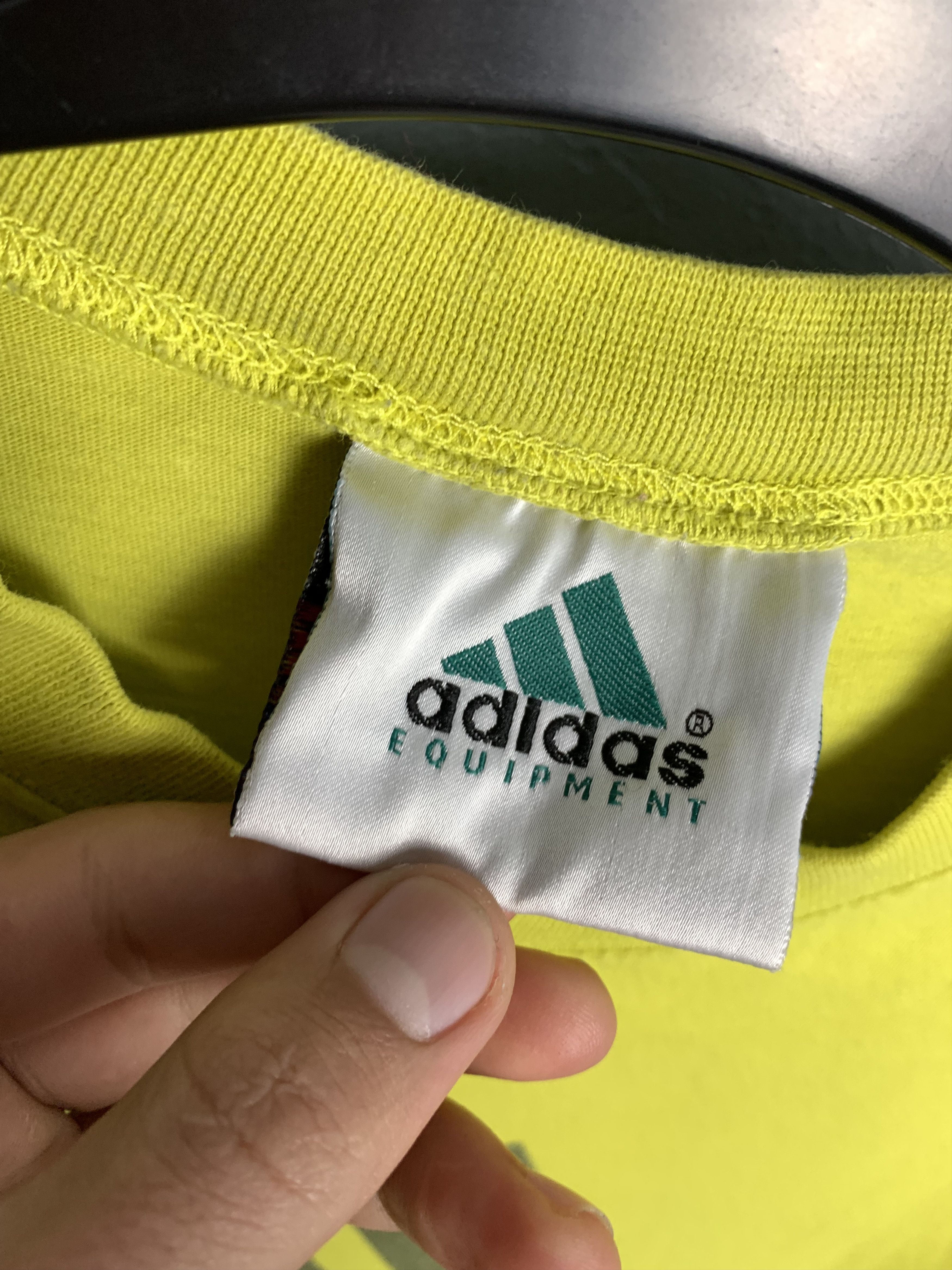 Adidas Vintage ADIDAS EQUIPMENT Big Logo Mens T-Shirt Tee Size US L / EU 52-54 / 3 - 5 Thumbnail