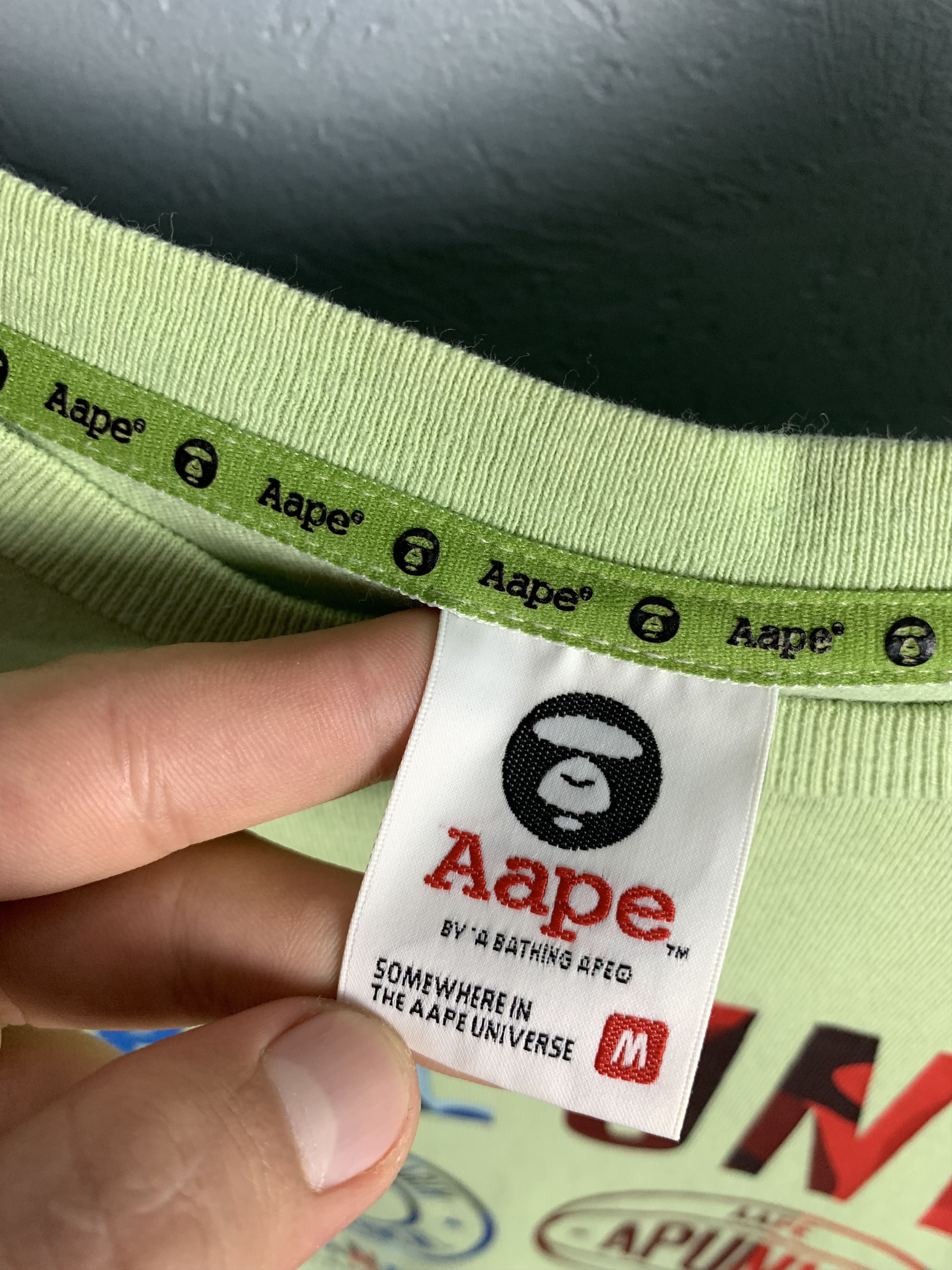 Aape Aape be Bape T-Shirt Tee Size US M / EU 48-50 / 2 - 6 Thumbnail