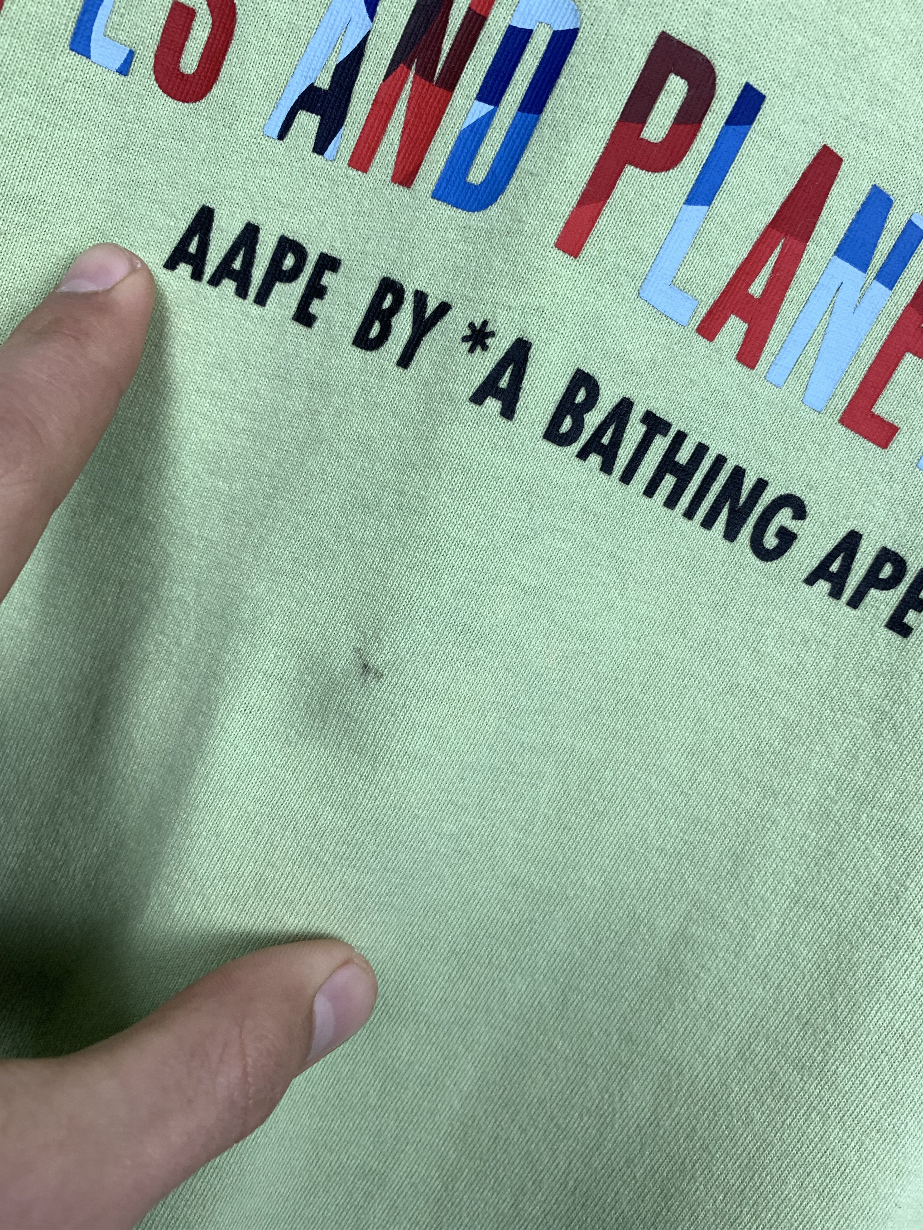 Aape Aape be Bape T-Shirt Tee Size US M / EU 48-50 / 2 - 4 Thumbnail