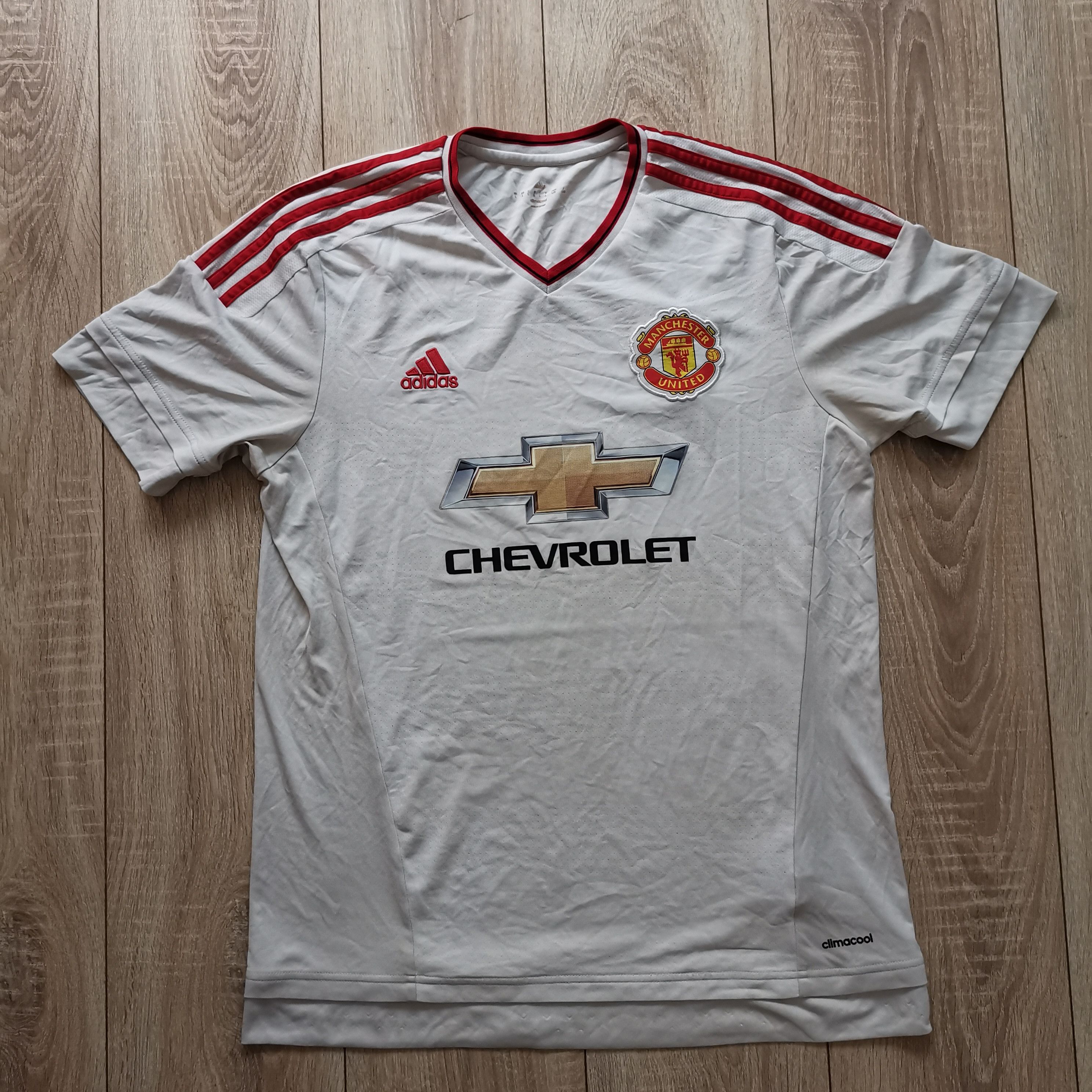 Adidas Adidas FC Manchester United 2015-16 Away Jersey Size L Size US L / EU 52-54 / 3 - 2 Thumbnail
