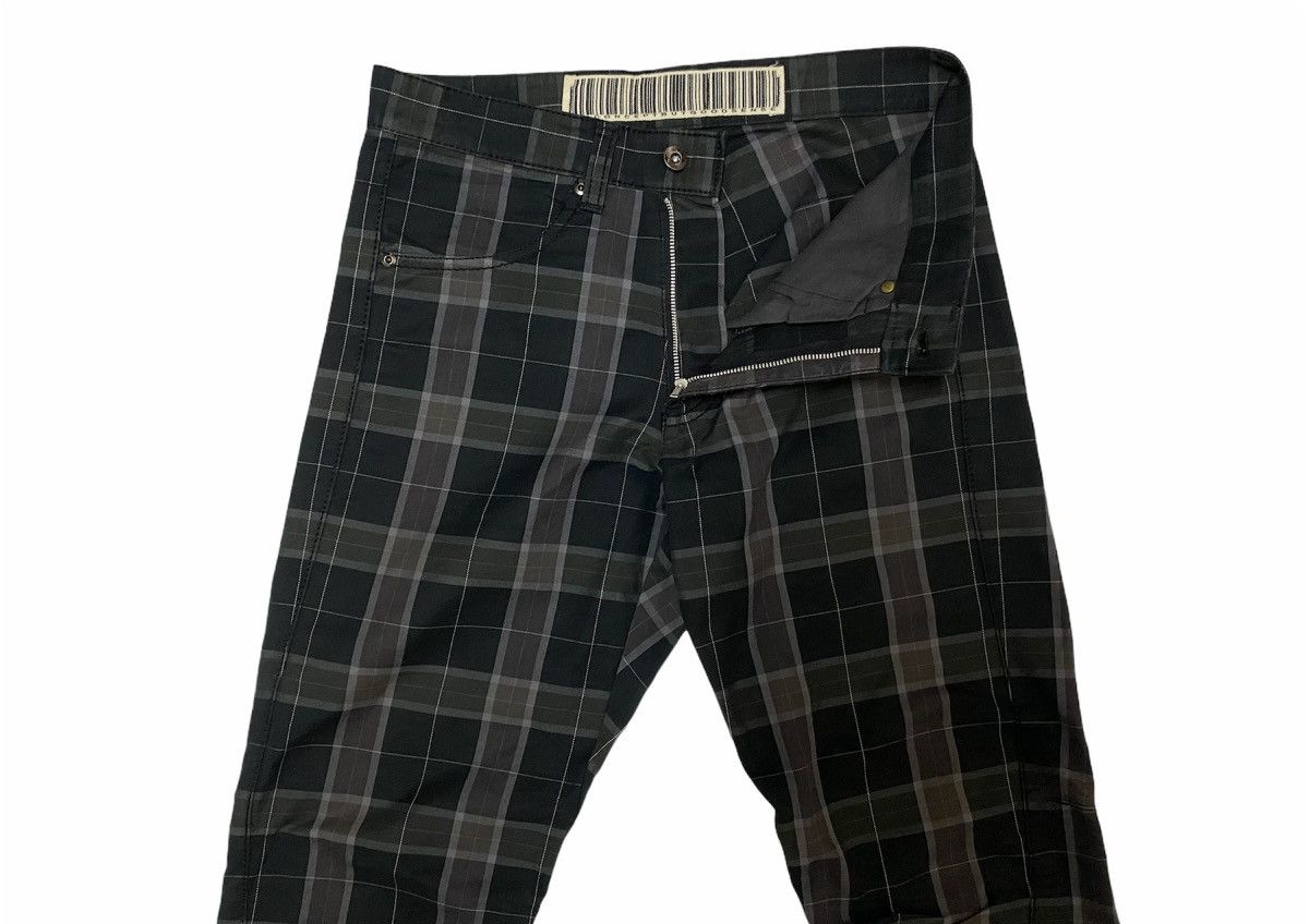 Japanese Brand × Vintage Made in Japan No Concept but Good Sense Tartan Check Pants Size US 30 / EU 46 - 3 Thumbnail