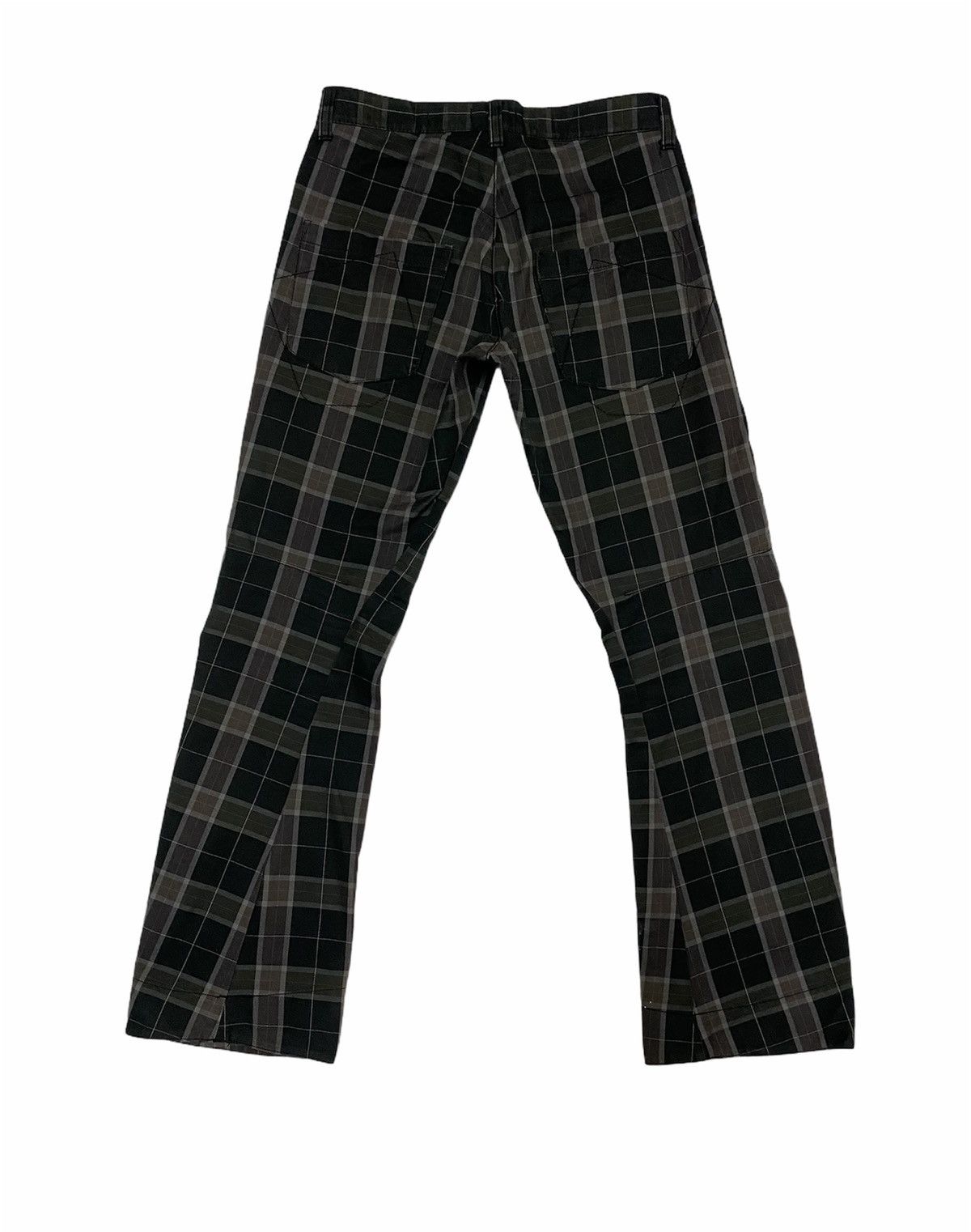 Japanese Brand × Vintage Made in Japan No Concept but Good Sense Tartan Check Pants Size US 30 / EU 46 - 2 Thumbnail