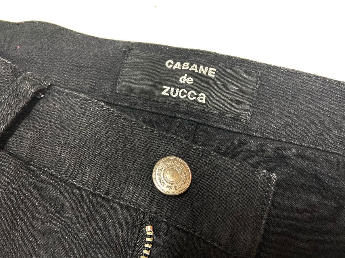 CABANE de ZUCCa × Japanese Brand 90's Cabane De Zucca Rare Design Hybrid Denim Pants Size US 34 / EU 50 - 7 Thumbnail