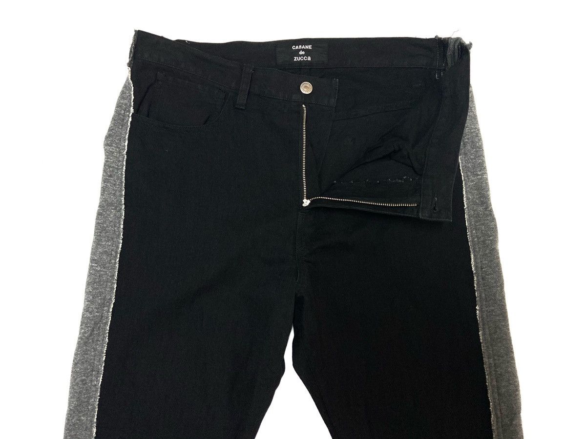 CABANE de ZUCCa × Japanese Brand 90's Cabane De Zucca Rare Design Hybrid Denim Pants Size US 34 / EU 50 - 3 Thumbnail